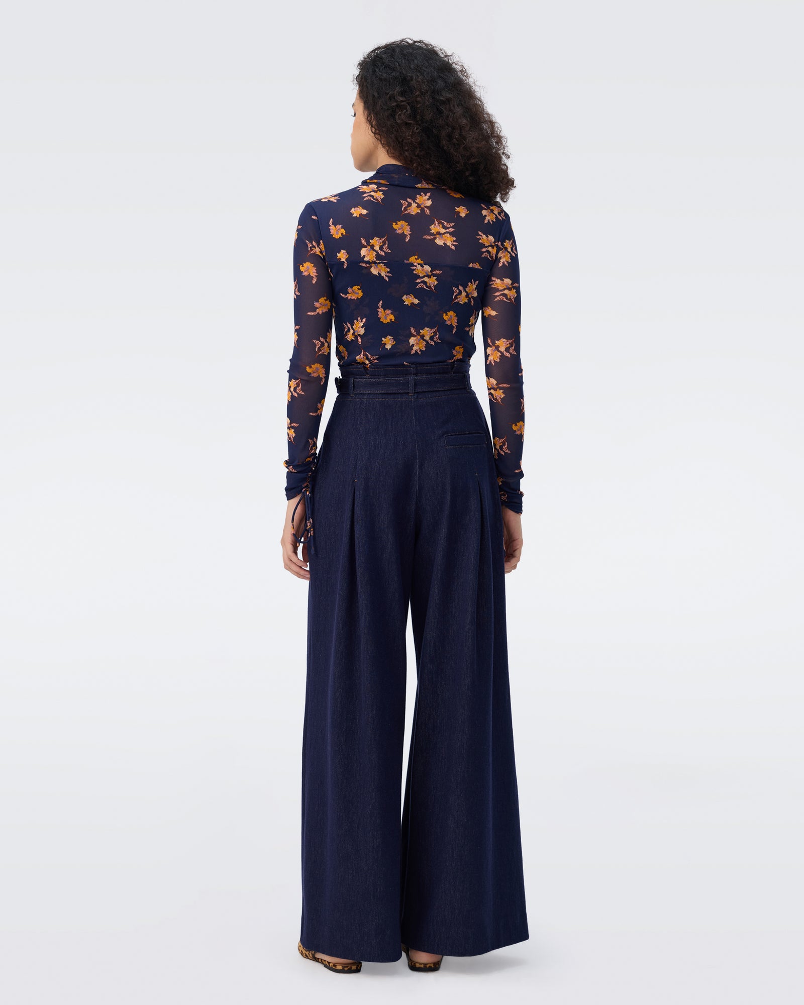DVF QUINCY PANTS