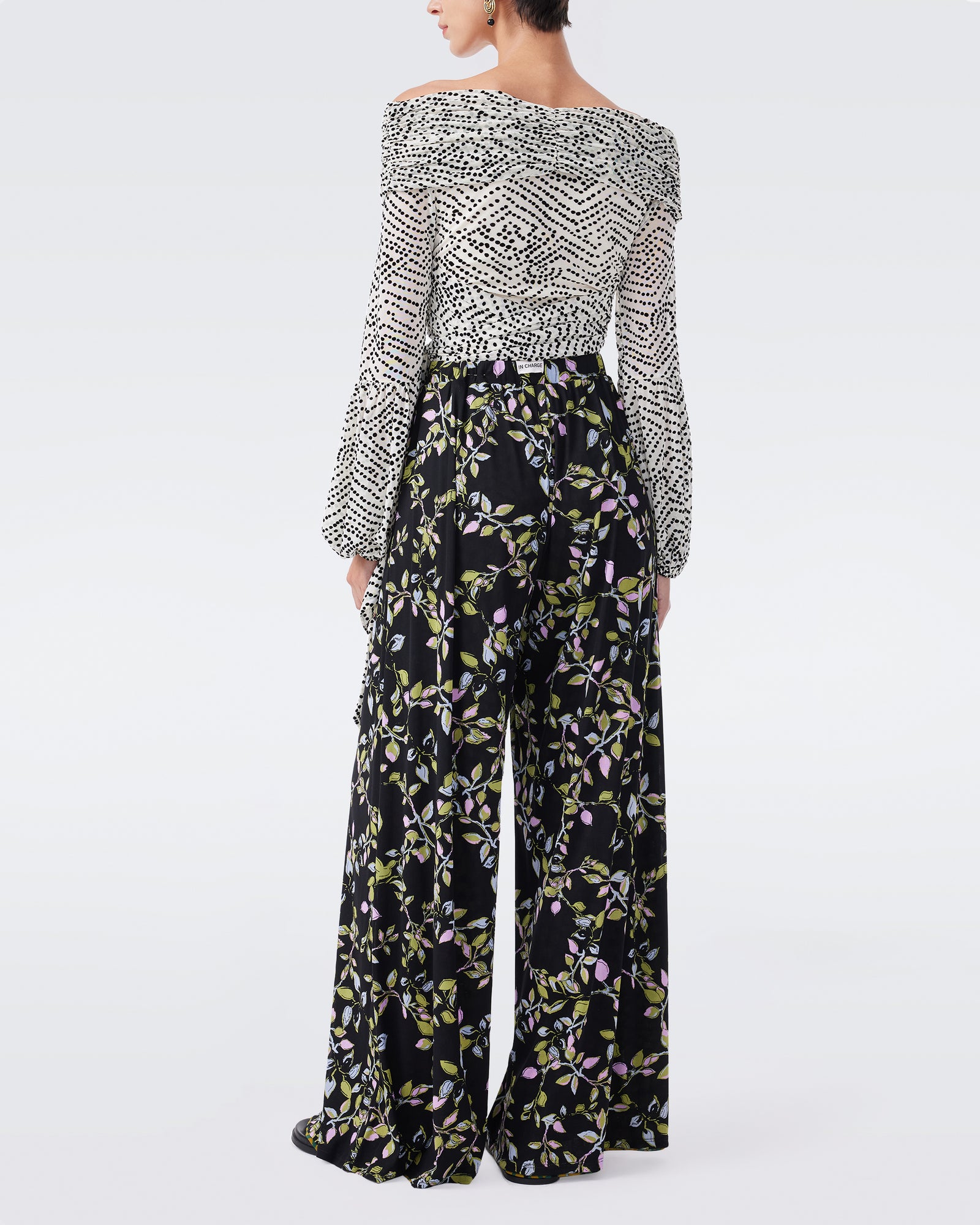 DVF GIORGIO  REVERSIBLE PANTS