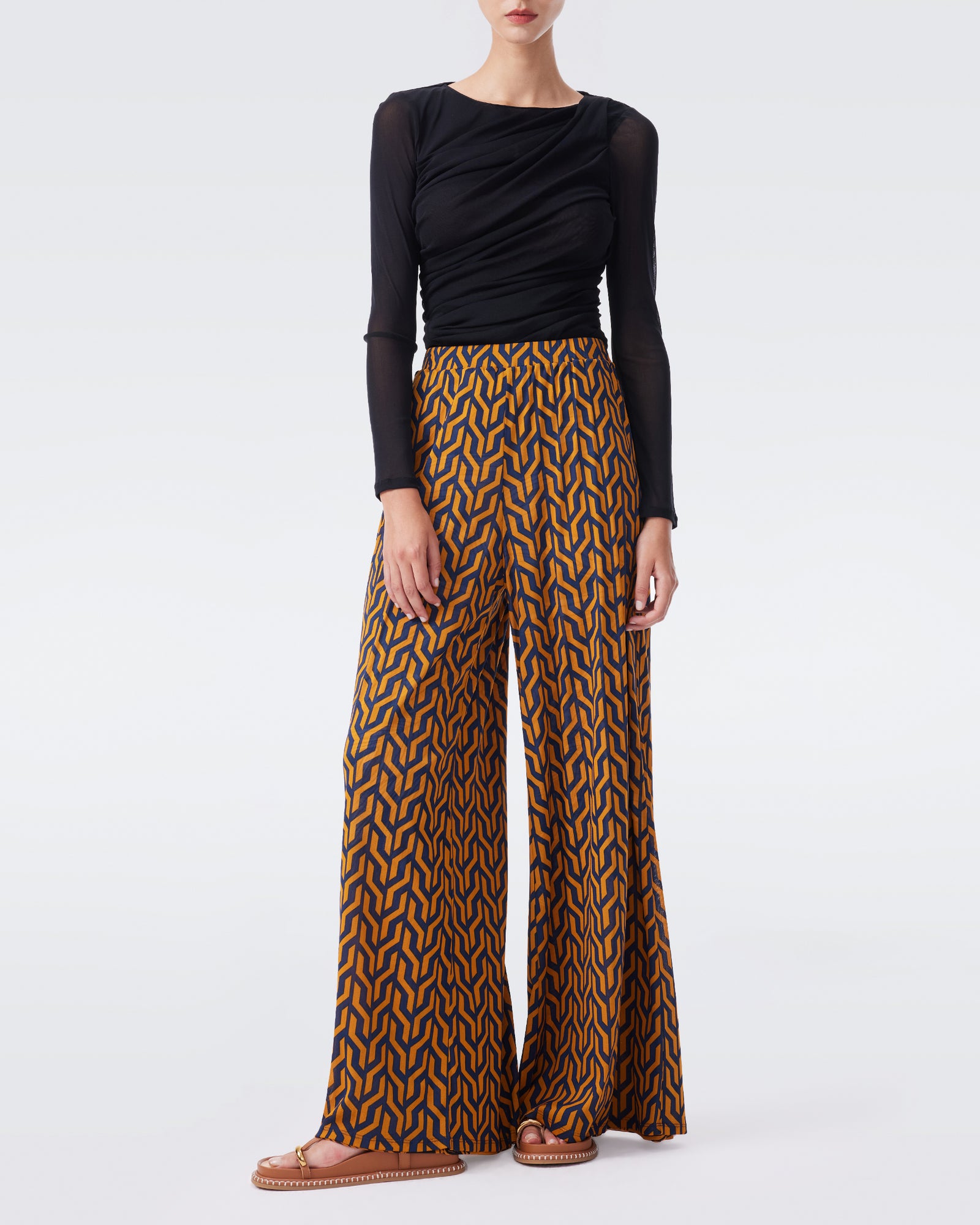DVF GIORGIO  REVERSIBLE PANTS