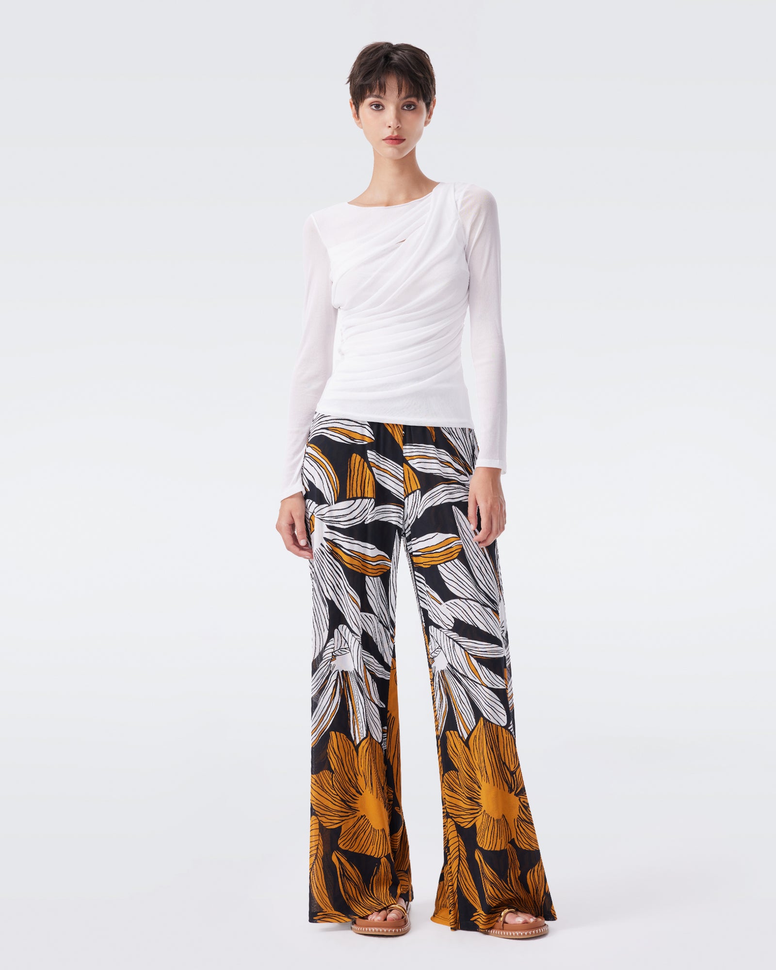 DVF GIORGIO  REVERSIBLE PANTS