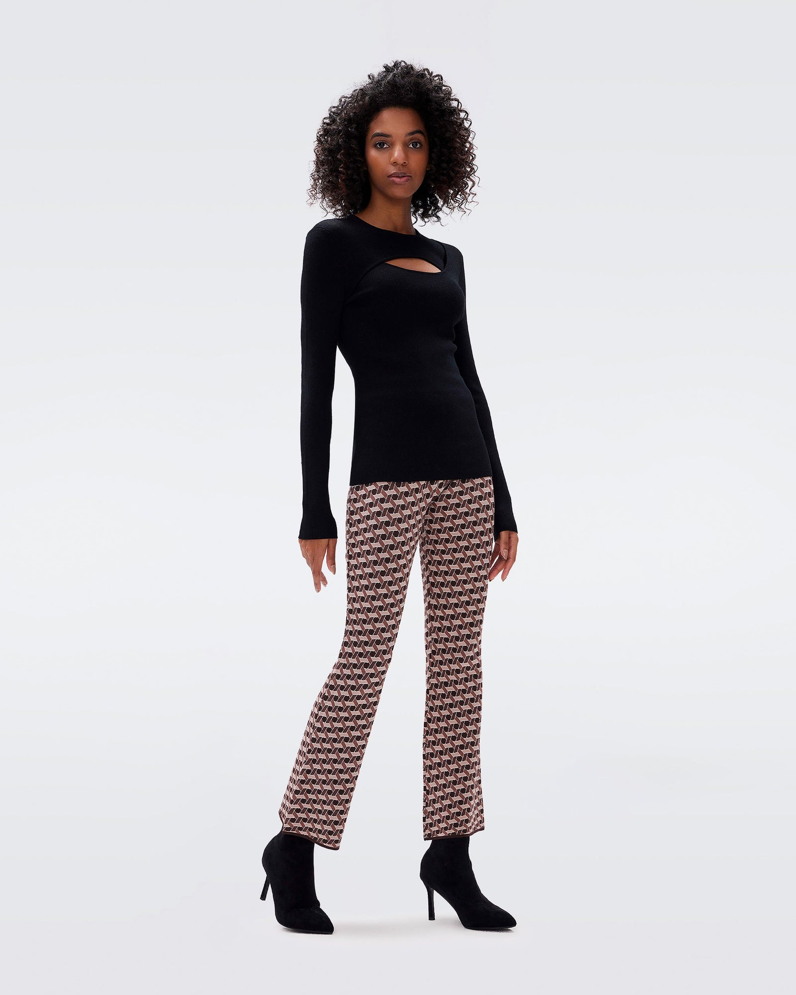 Juno Knit Jacquard Pants