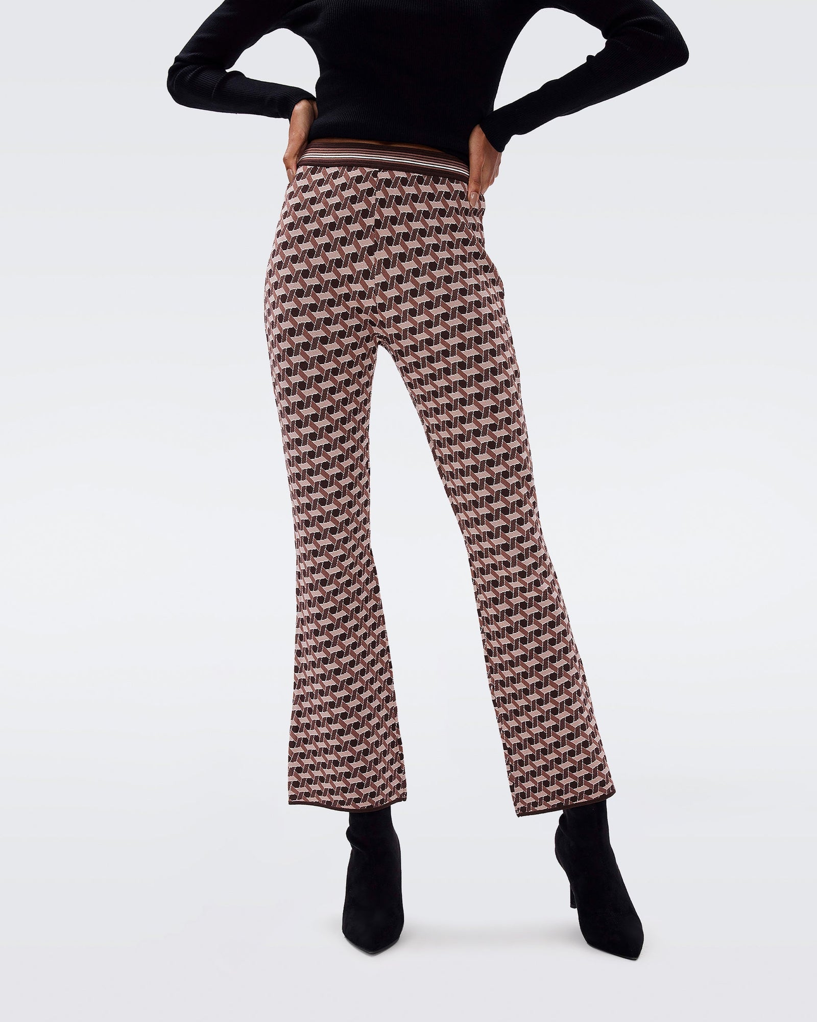Juno Knit Jacquard Pants
