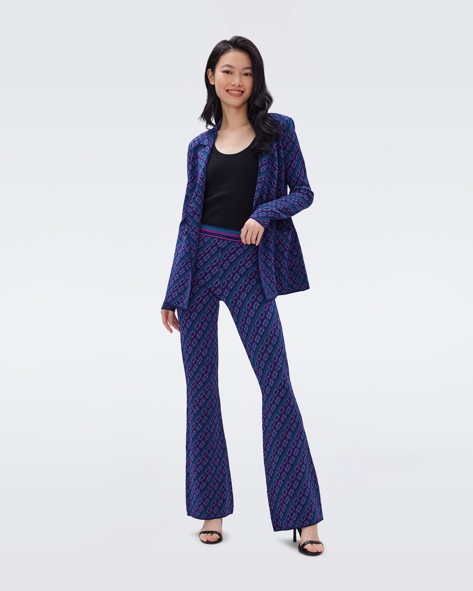 Ashdon Knit Jacquard Pants