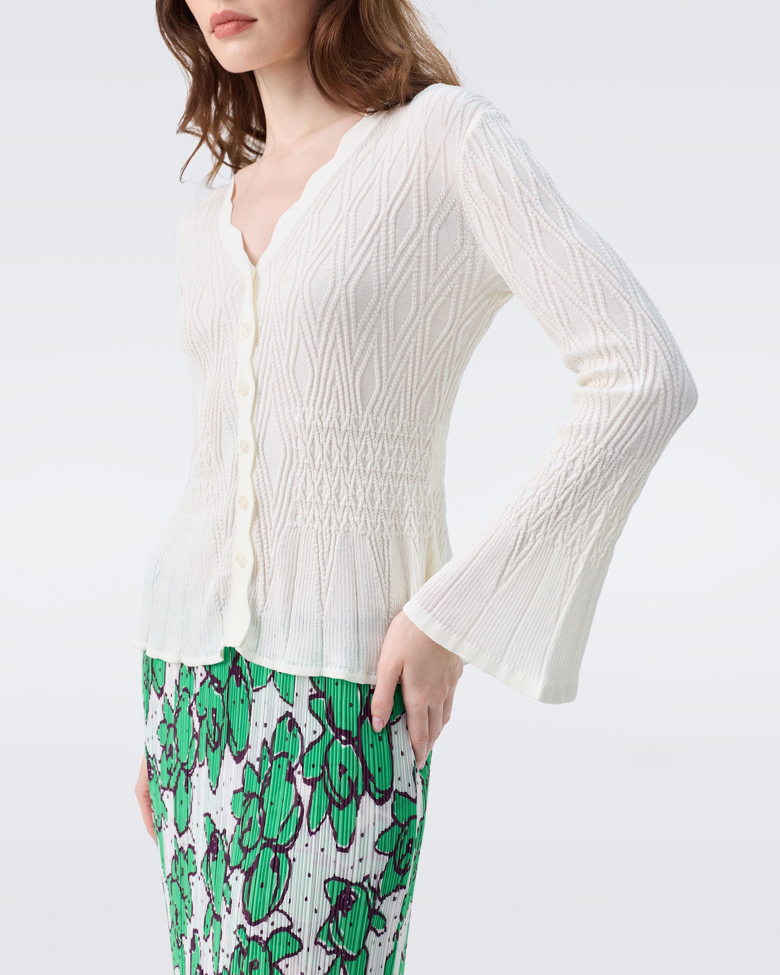 DVF LYLY CARDIGAN