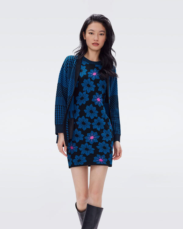 Mona Knit Jacquard Cardigan