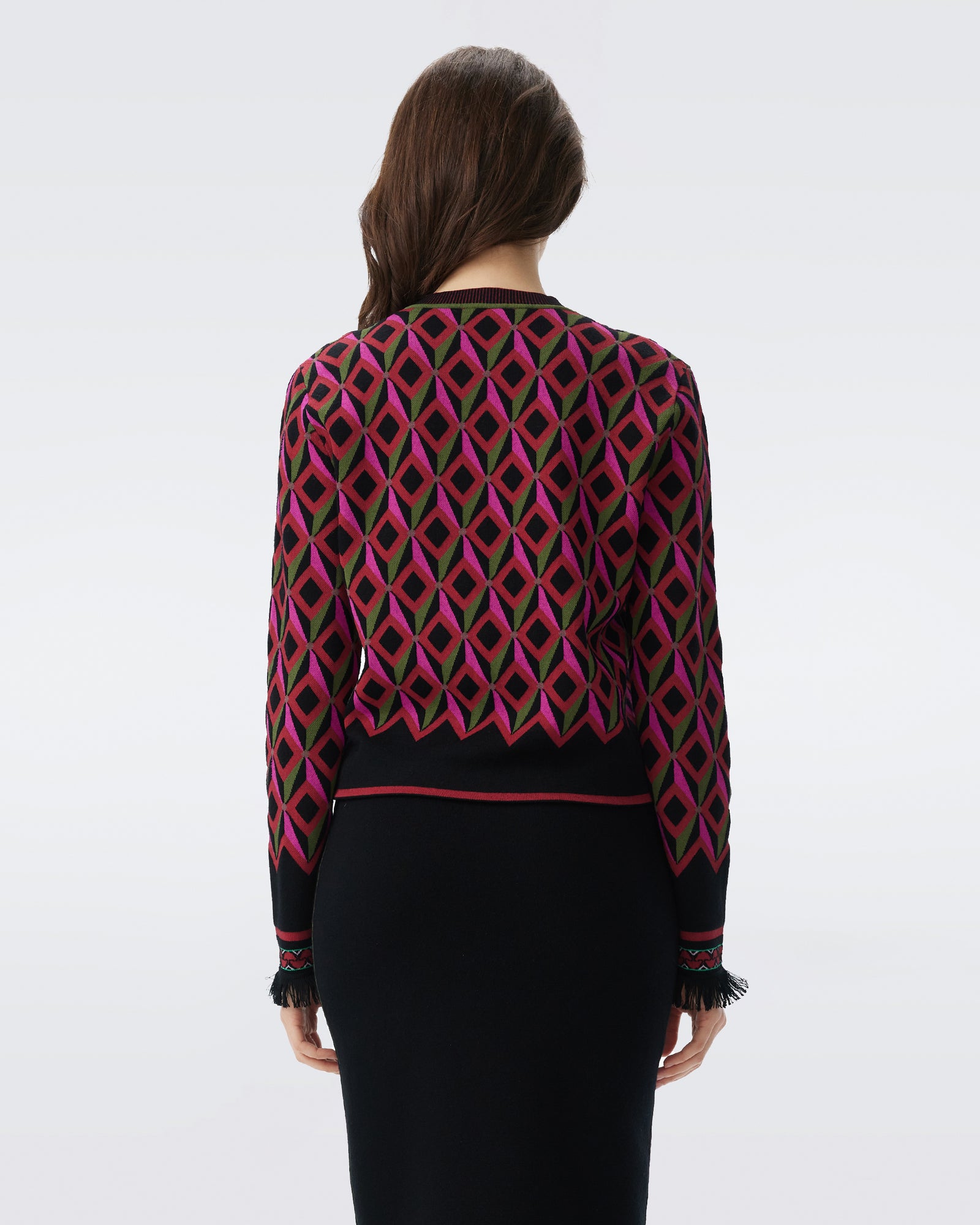 DVF BROGAN CARDIGAN