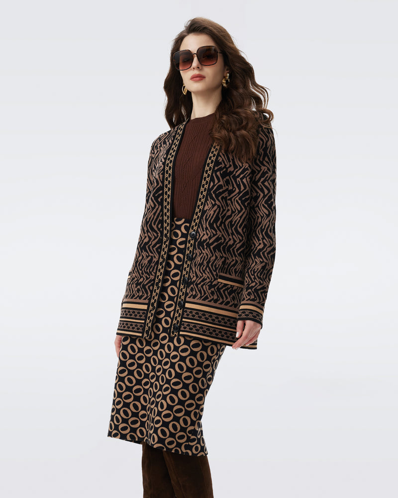 DVF KORBIN CARDIGAN
