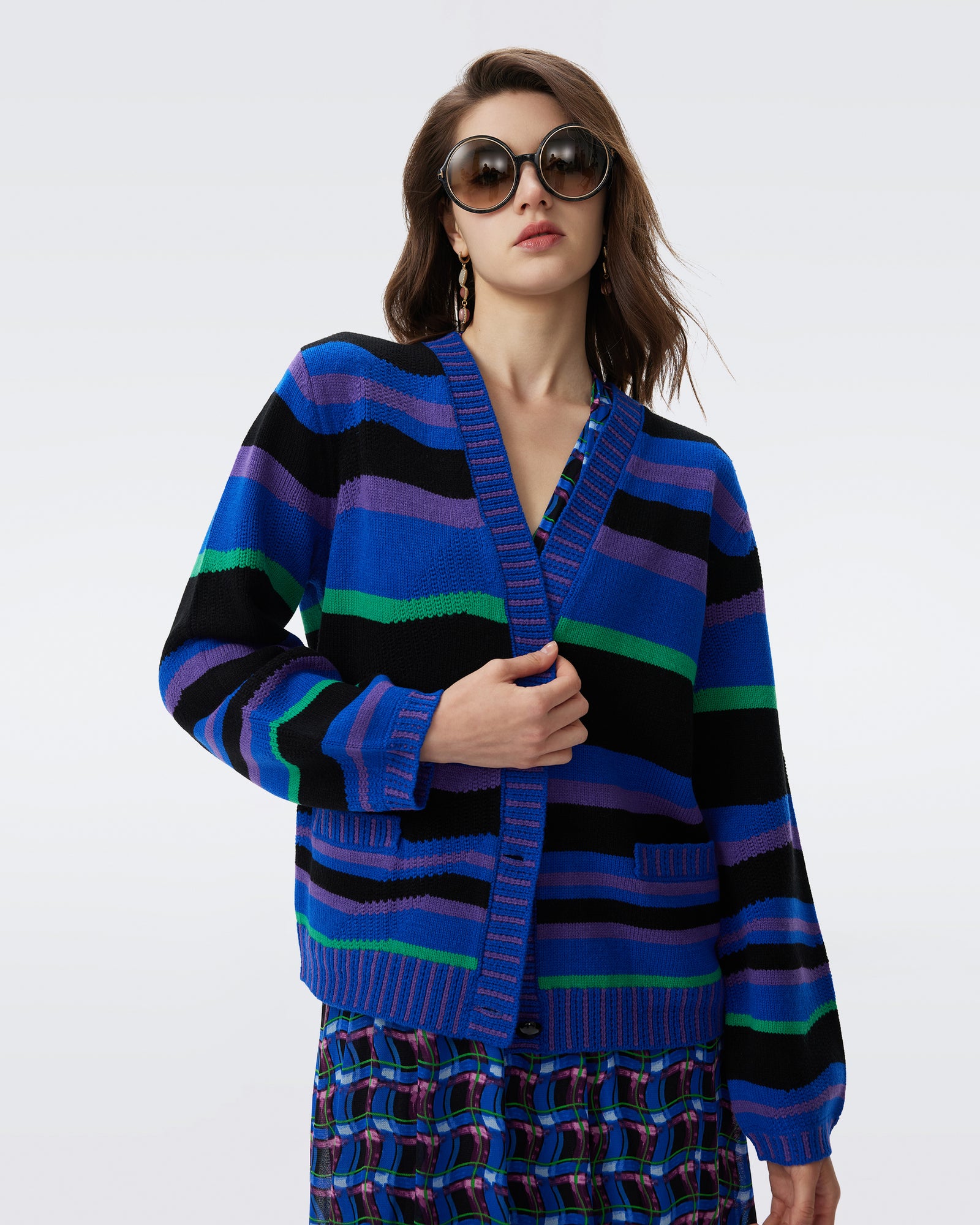 DVF BLUEBELL CARDIGAN