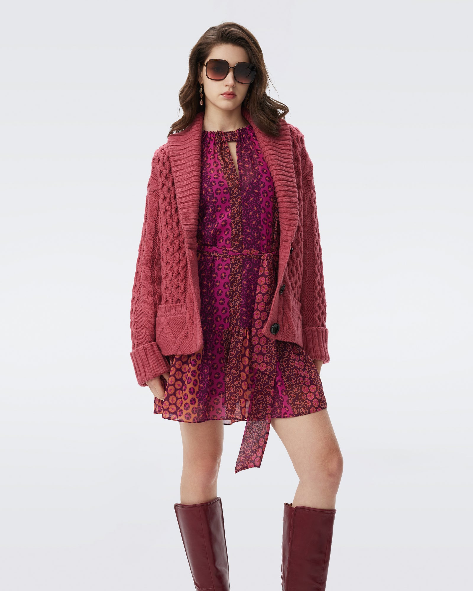 DVF CABELL CARDIGAN