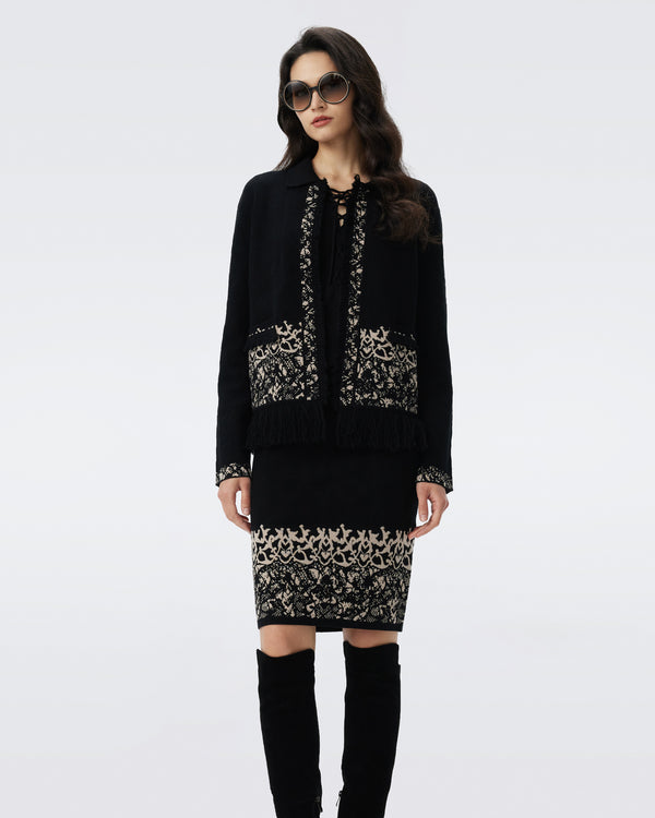DVF BOHEMIAN CARDIGAN