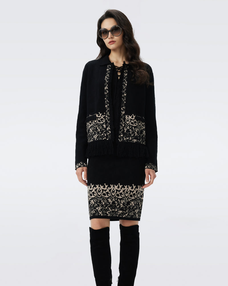 DVF BOHEMIAN CARDIGAN