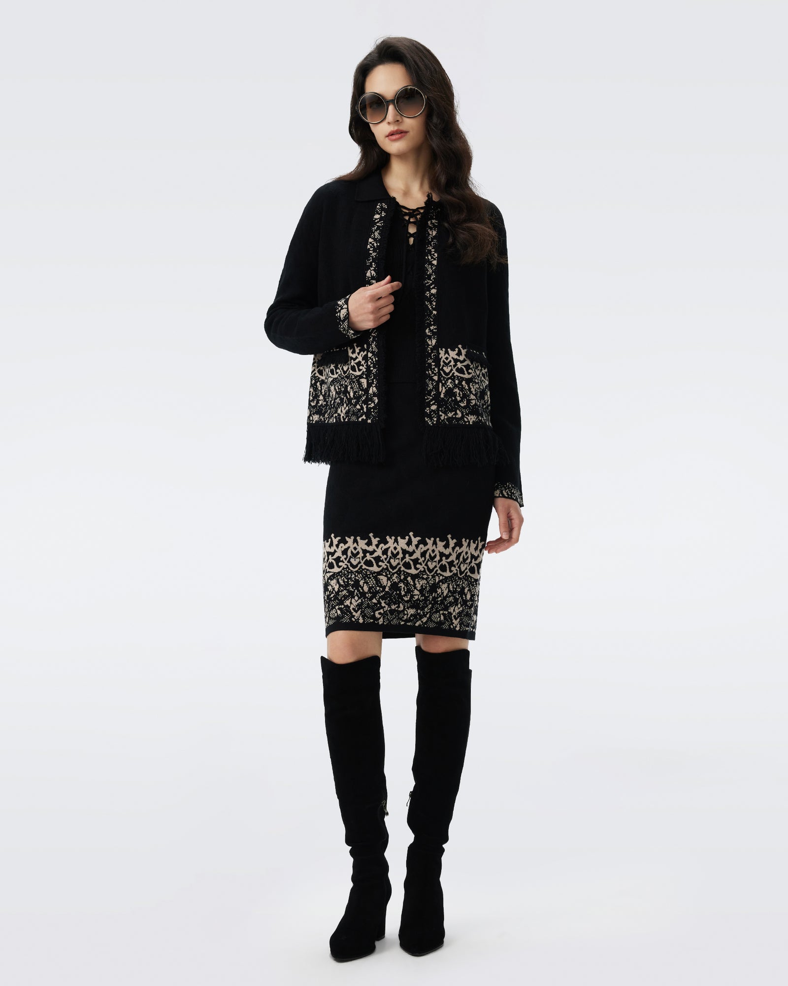 DVF BOHEMIAN CARDIGAN