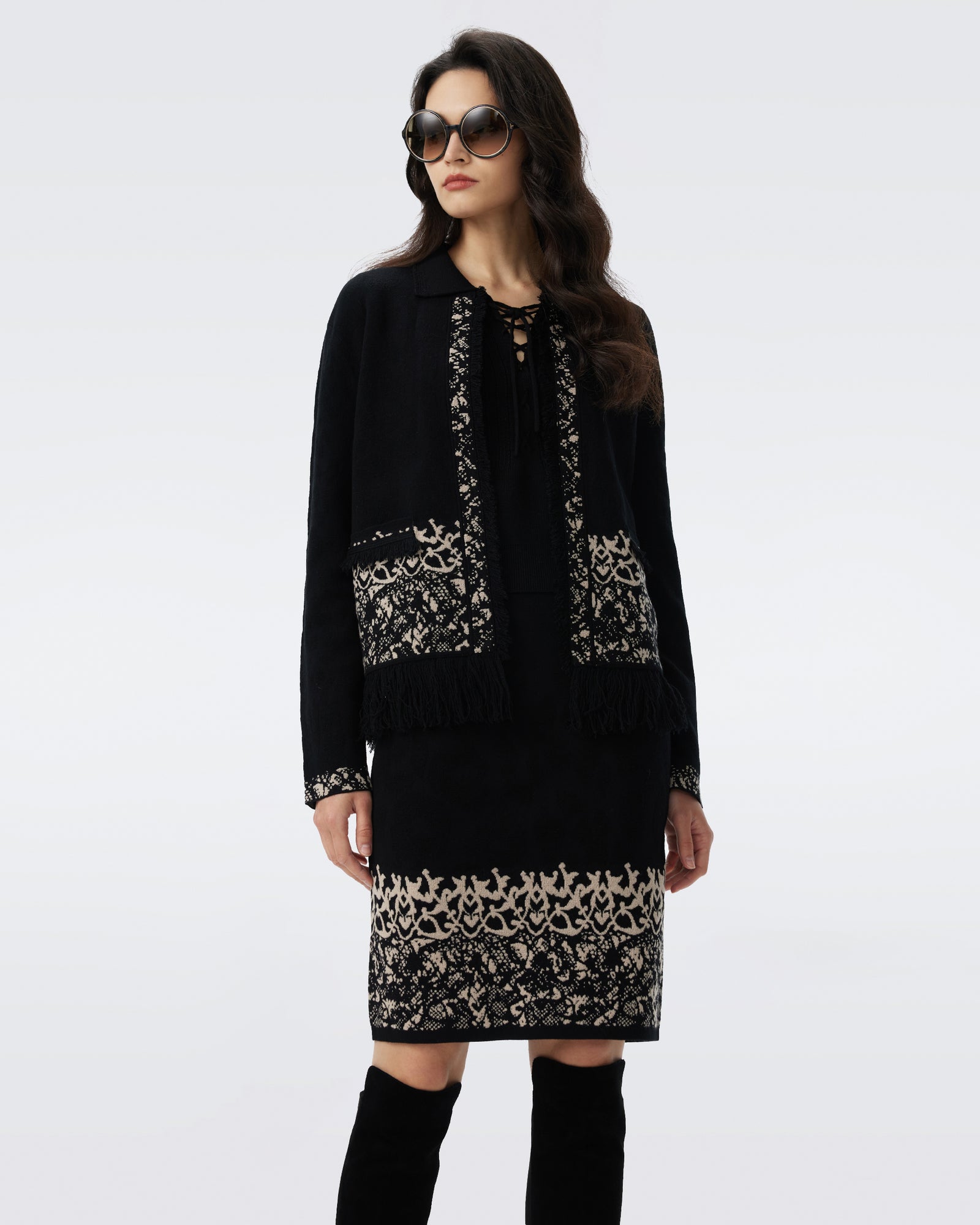 DVF BOHEMIAN CARDIGAN