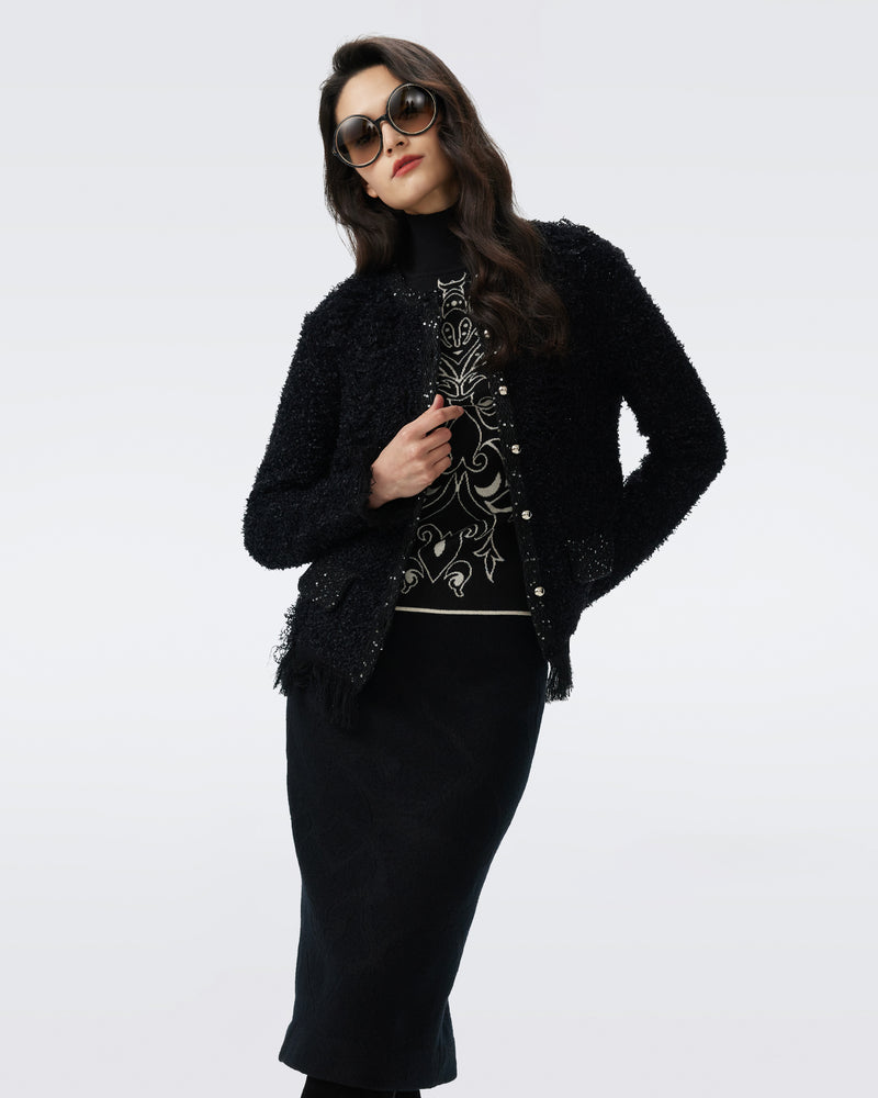 DVF SPARKE CARDIGAN