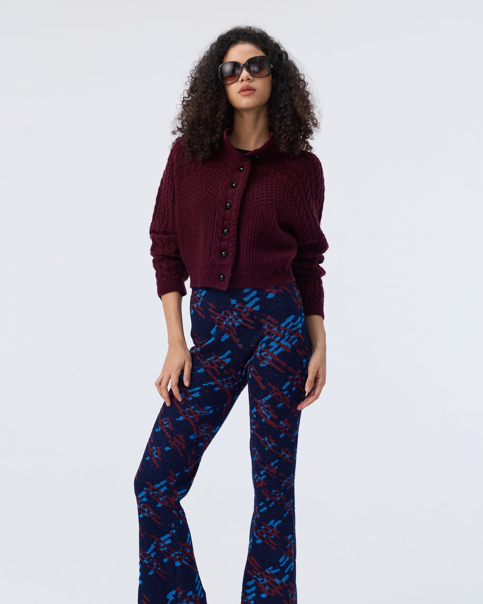 DVF SOLEY CARDIGAN