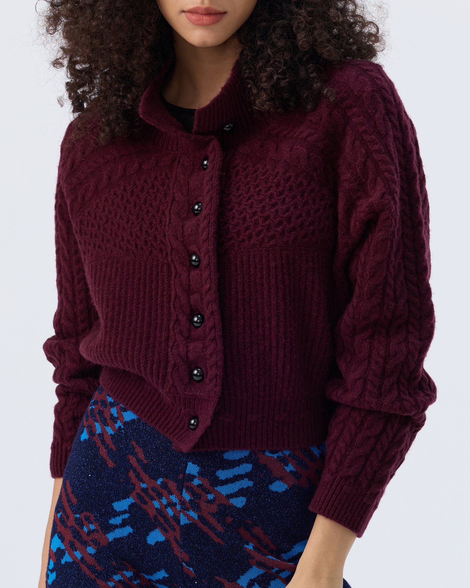 DVF SOLEY CARDIGAN