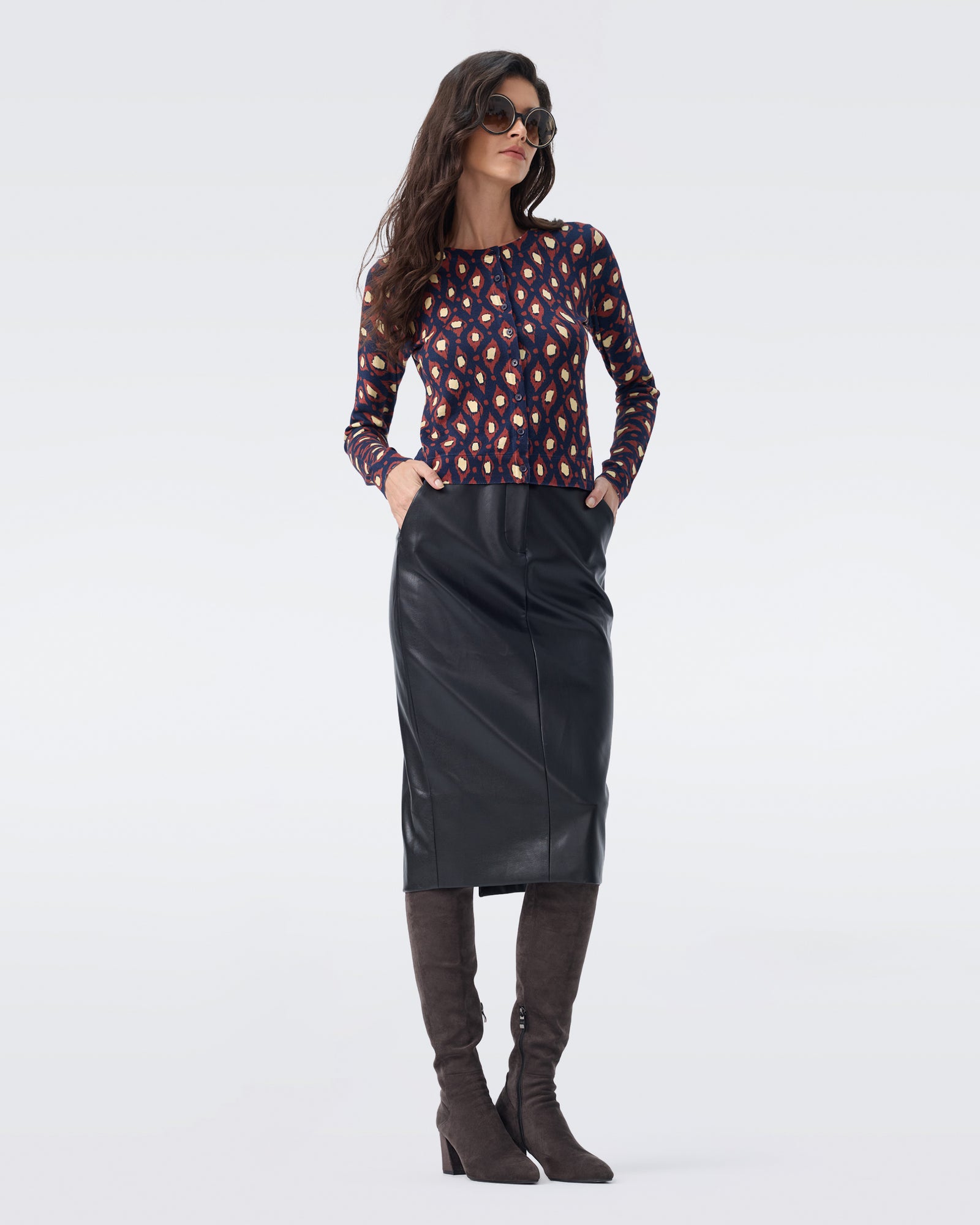 DVF ROMA CARDIGAN