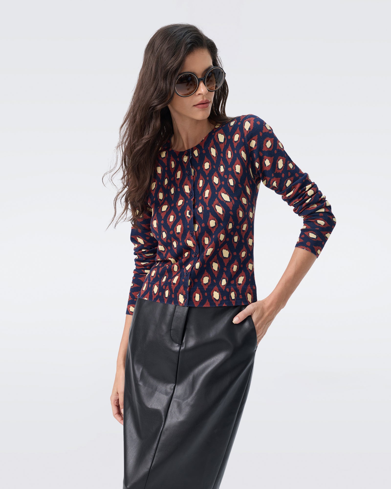 DVF ROMA CARDIGAN