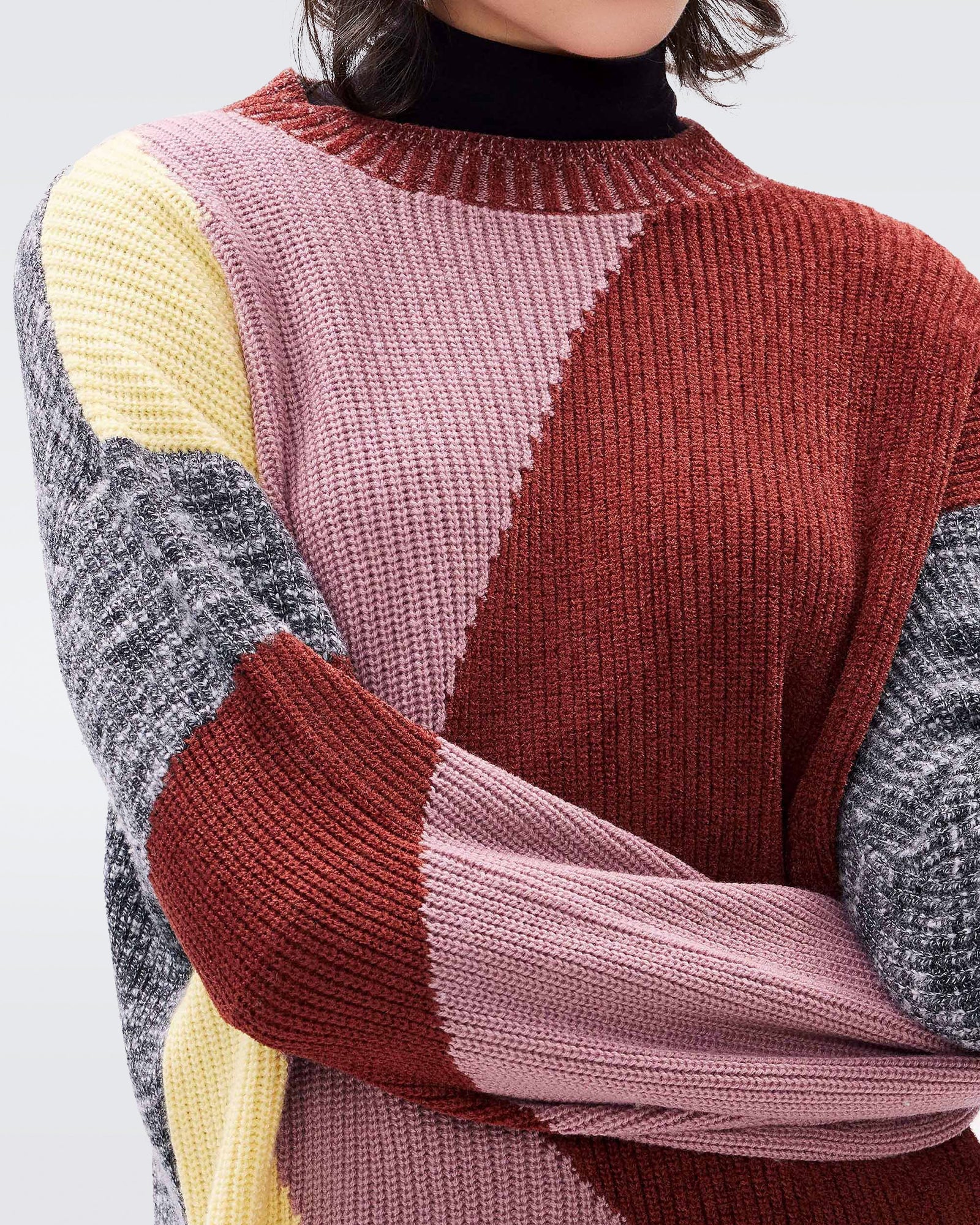 Marc Knit Jacquard Sweater