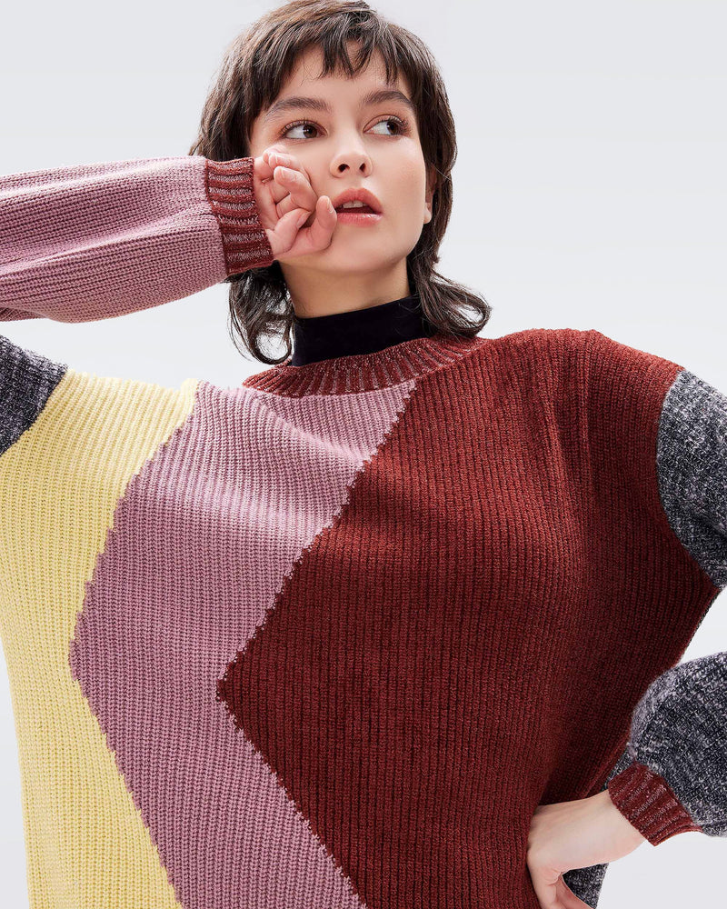 Marc Knit Jacquard Sweater