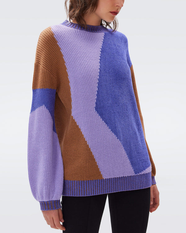 Marc Knit Jacquard Sweater