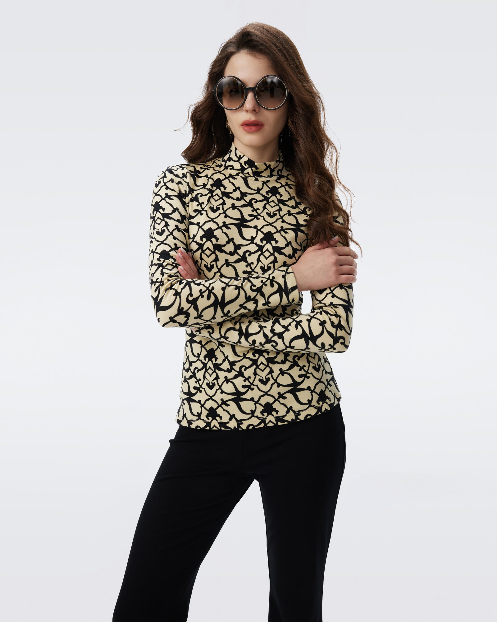 DVF DOHA TWO TOP