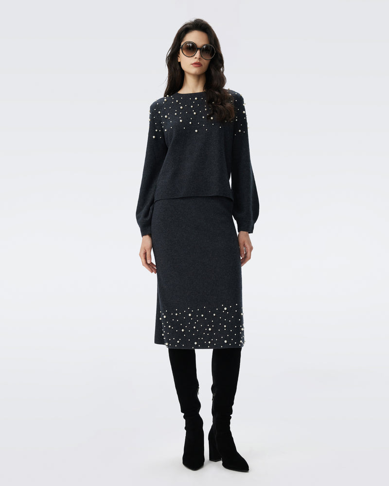 DVF PEARL SWEATER