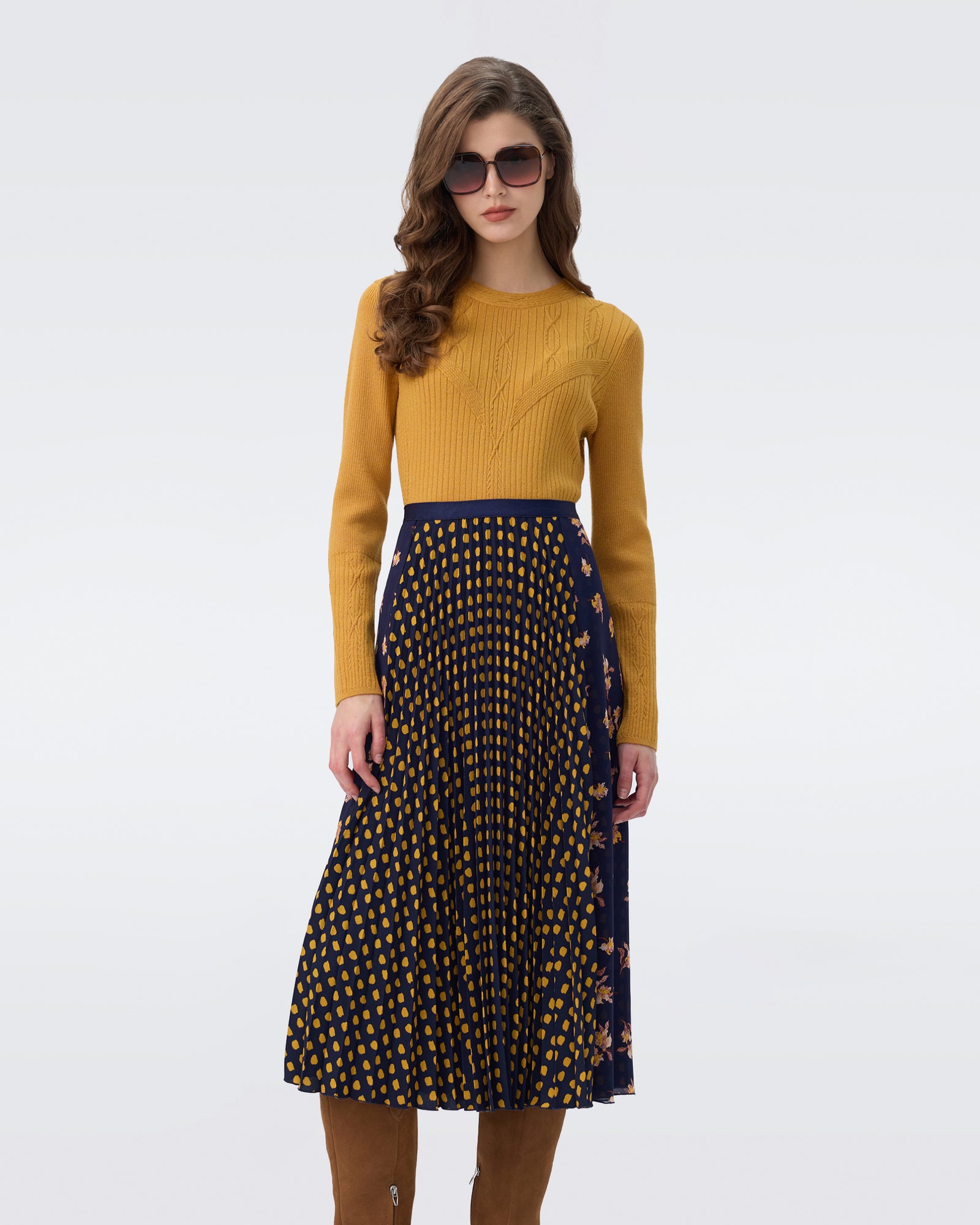 DVF CHOAT L/S SWEATER
