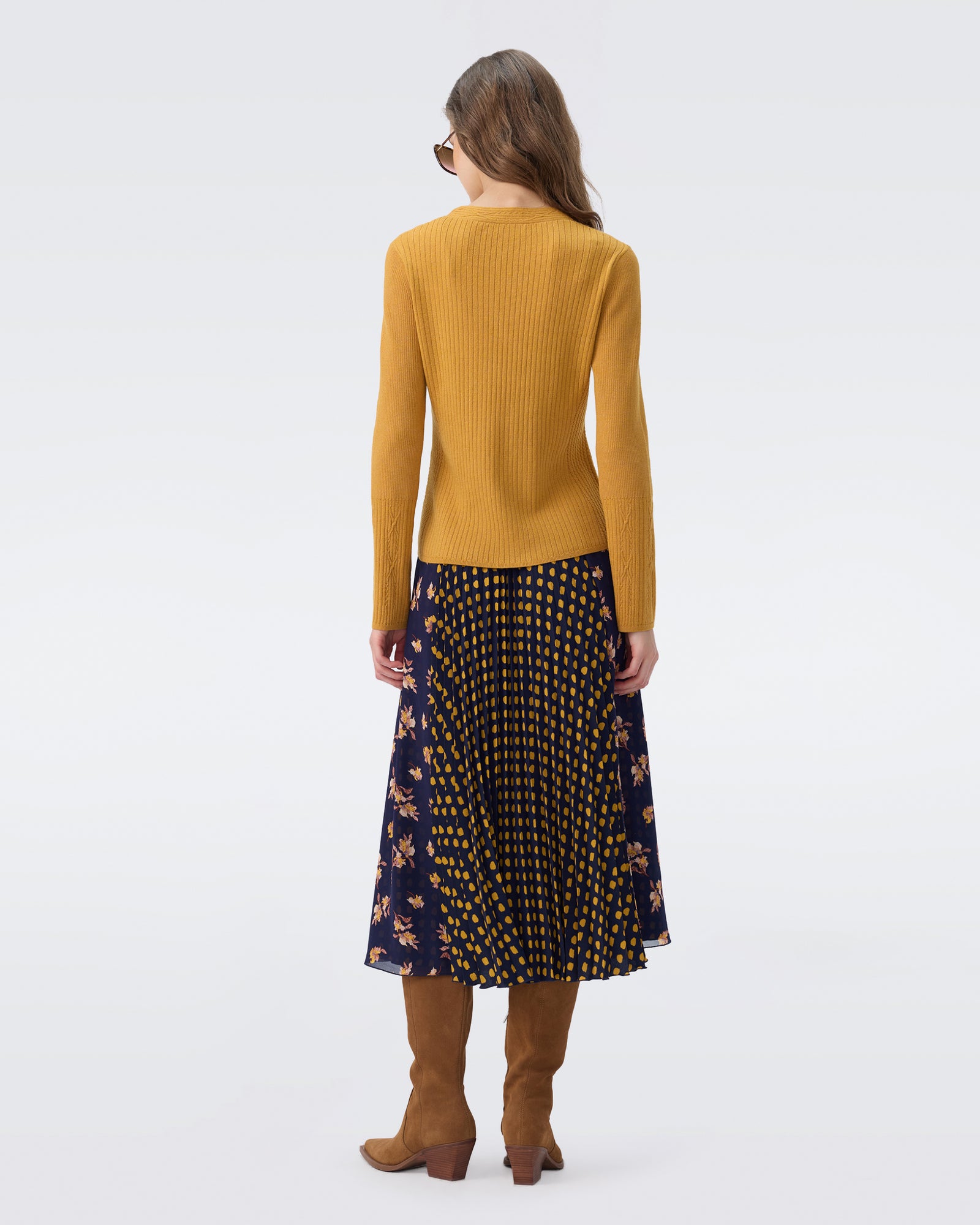 DVF CHOAT L/S SWEATER