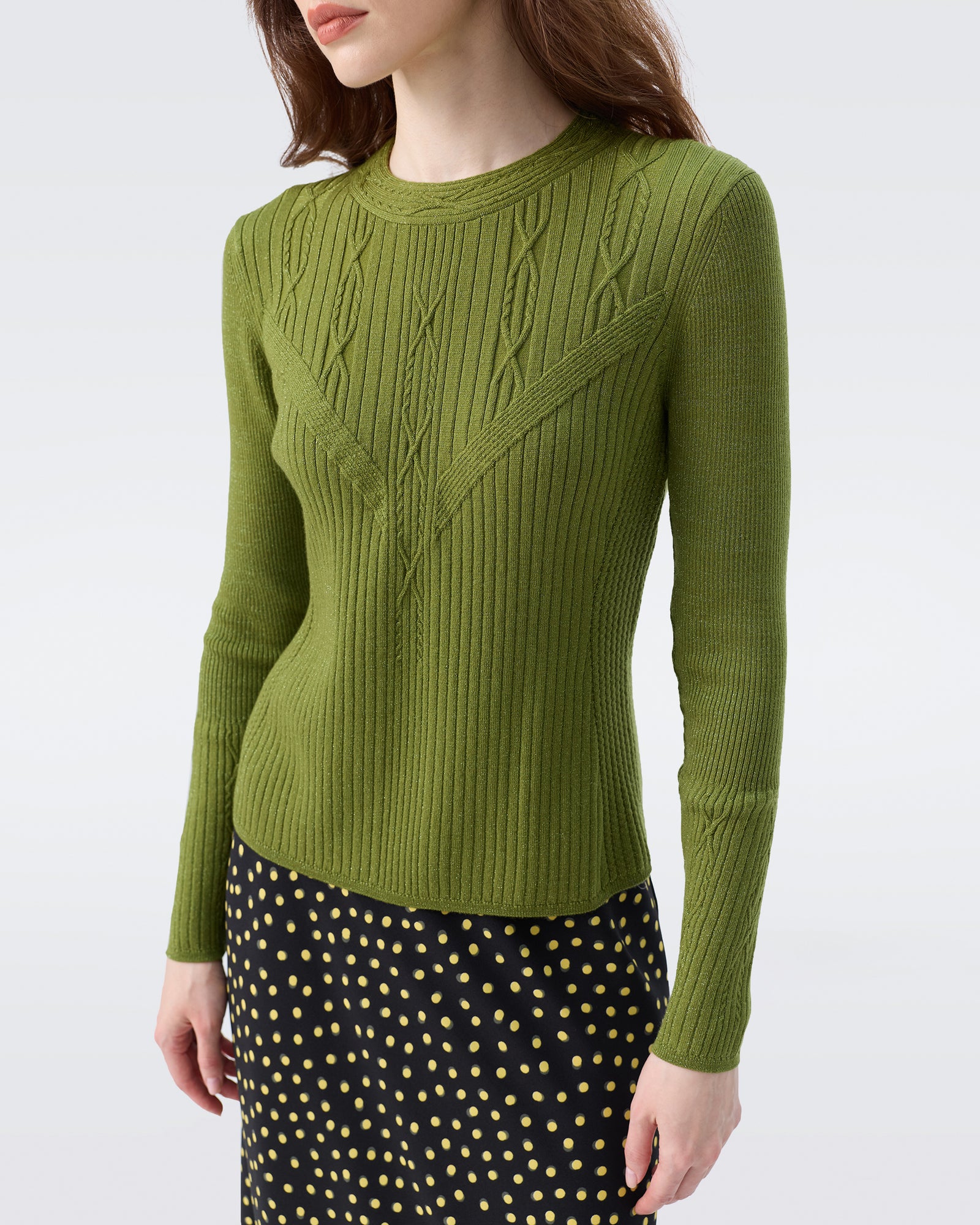 DVF CHOAT L/S SWEATER