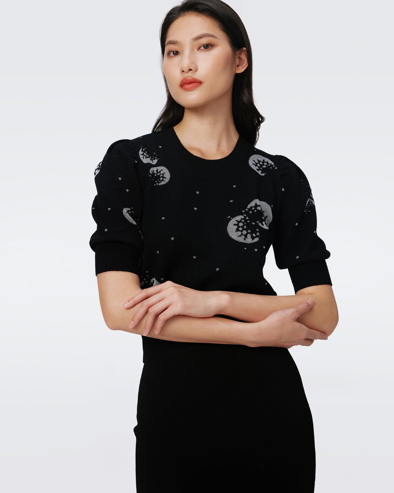 Willa Knit Jacquard Sweater