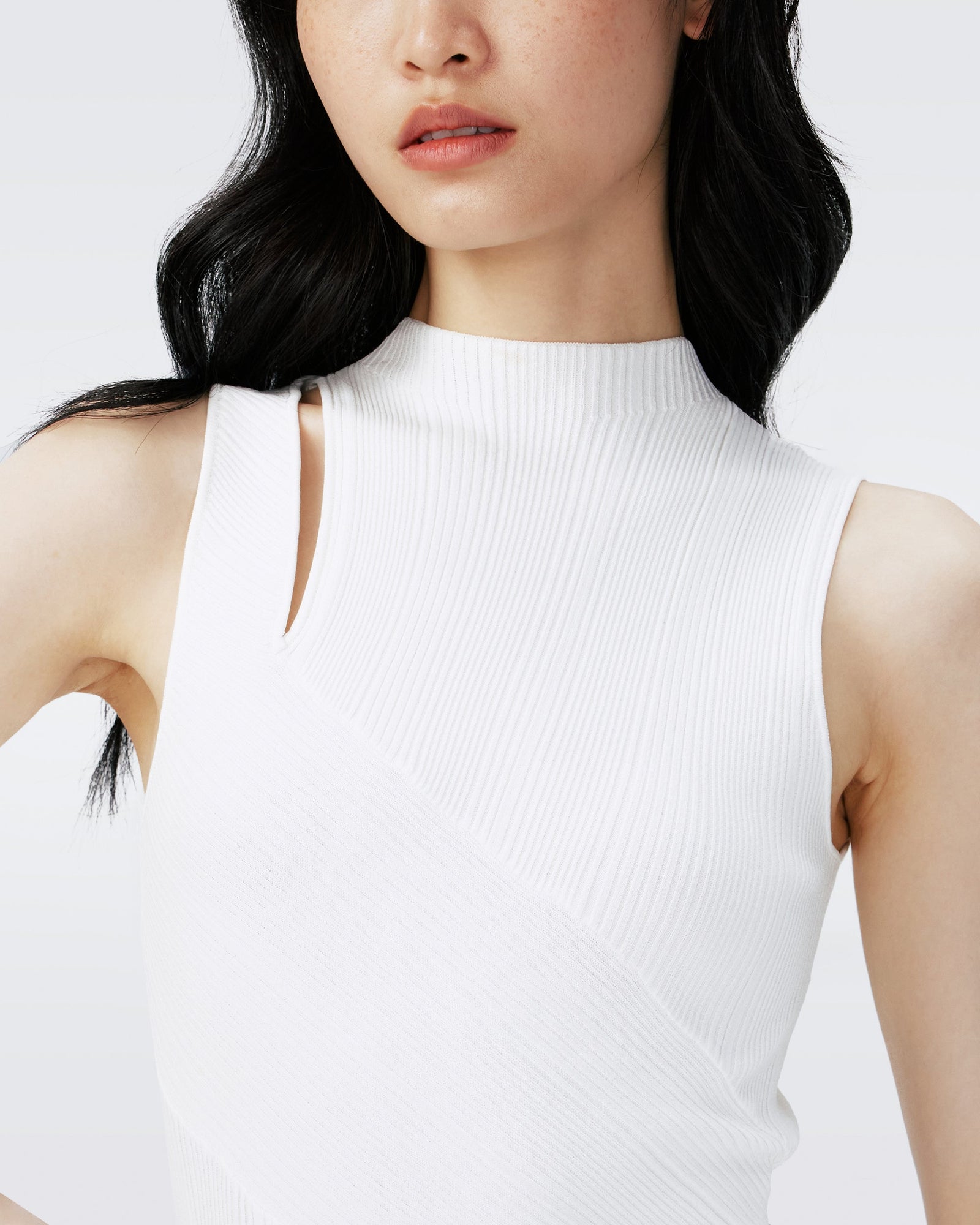 Dvf Artemesia Top In Ivory