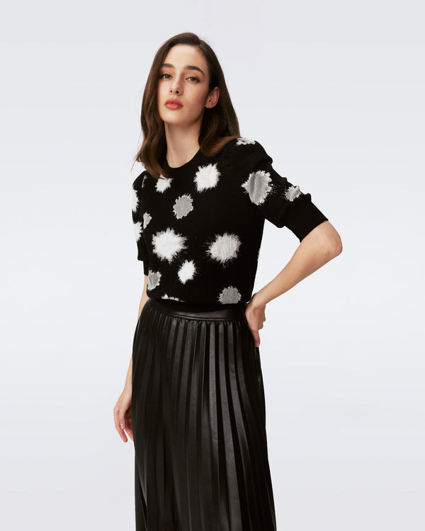 Willia Knit Jacquard Sweater