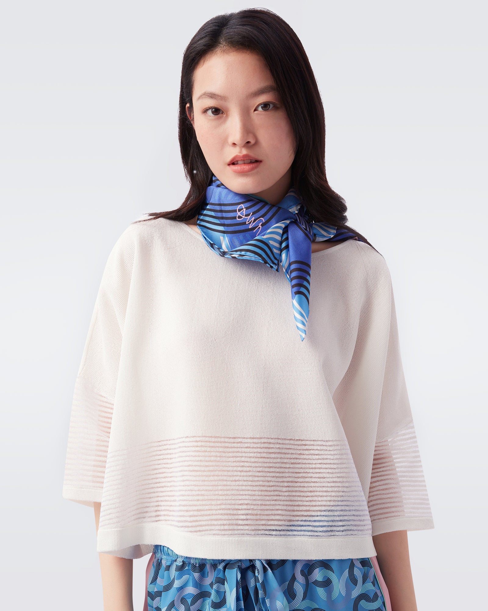 Leroy Silk Twill Scarf