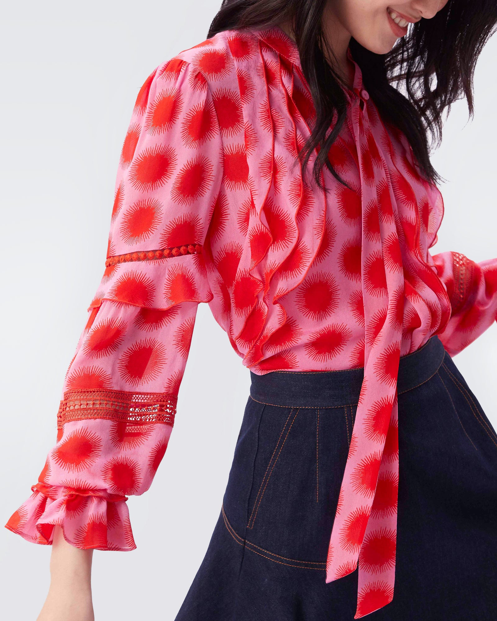 Arlington Ruffled Top