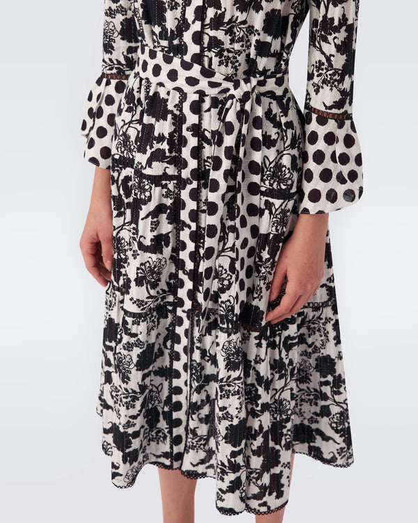 Barry Cotton Midi Dress