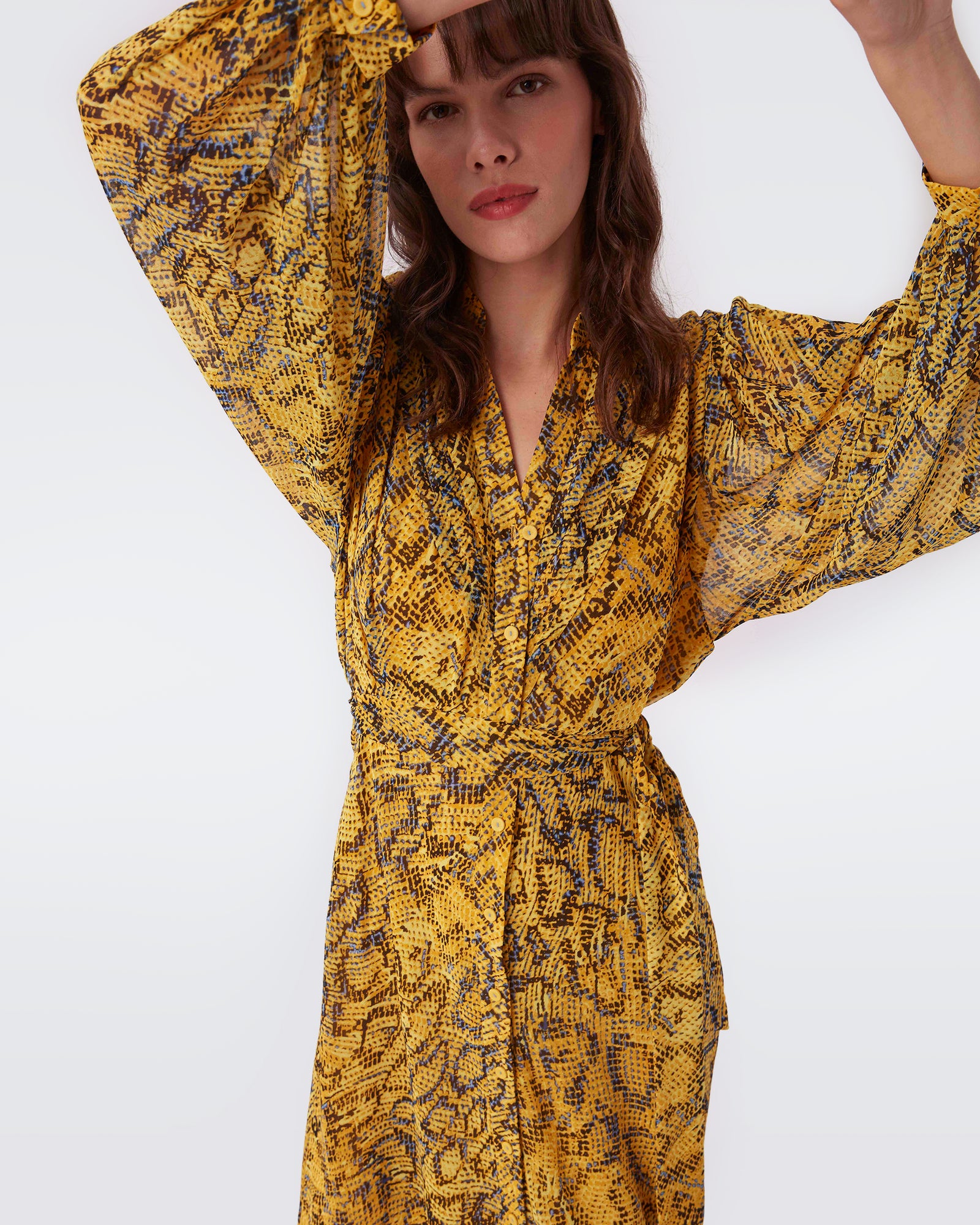 Carter Chiffon Maxi Dress