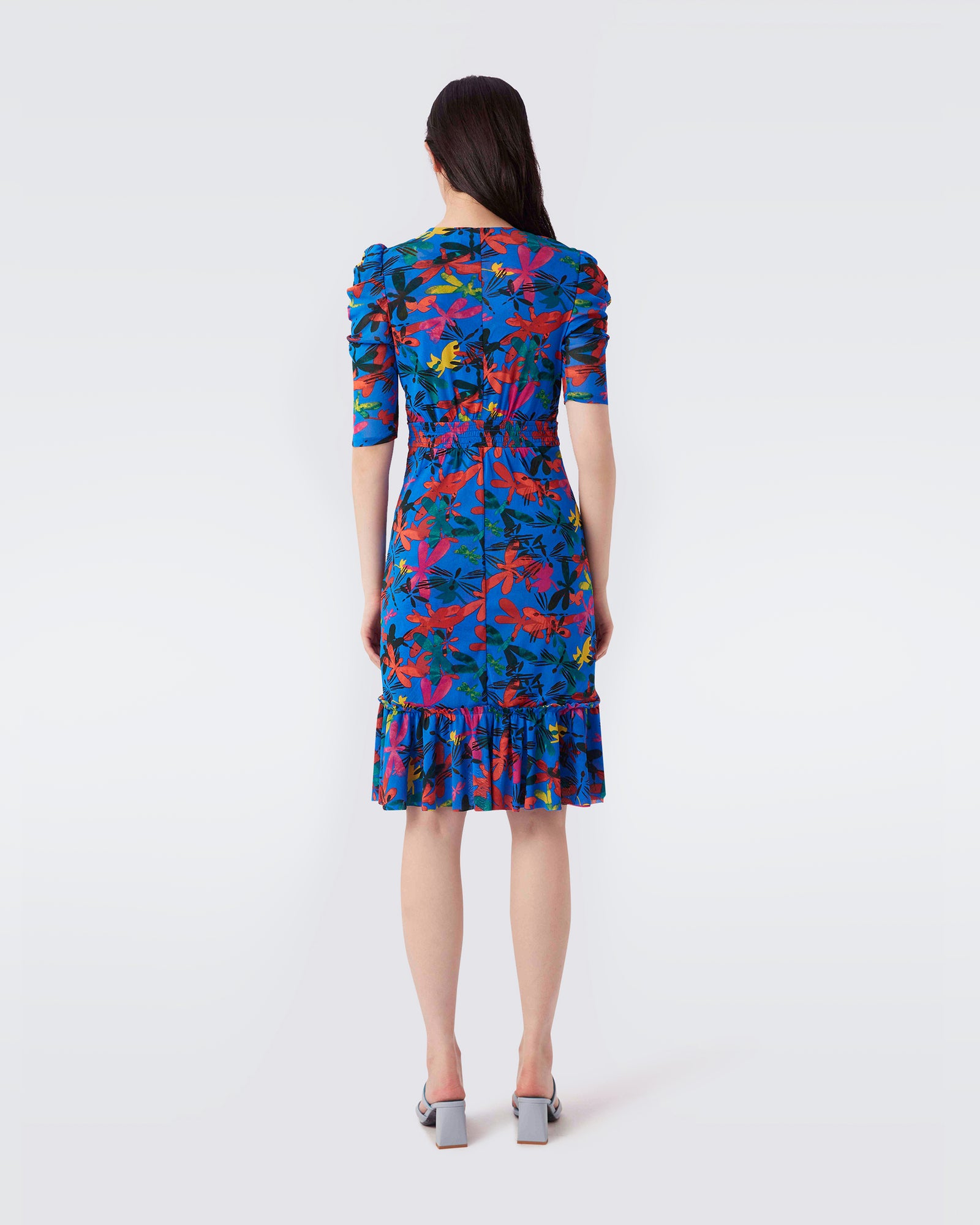 Eldoris Midi Mesh Dress