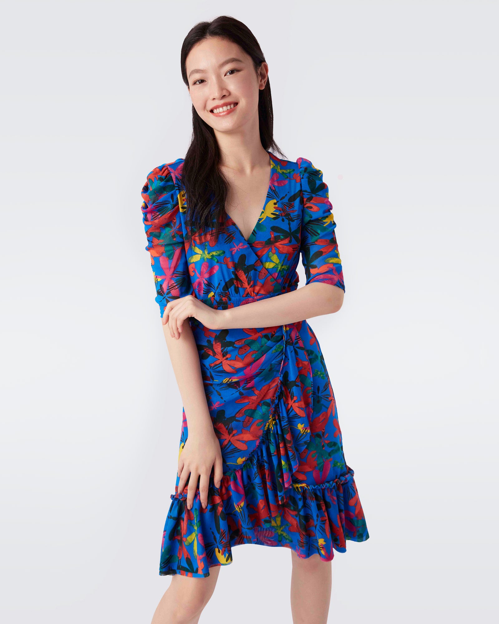 Eldoris Midi Mesh Dress