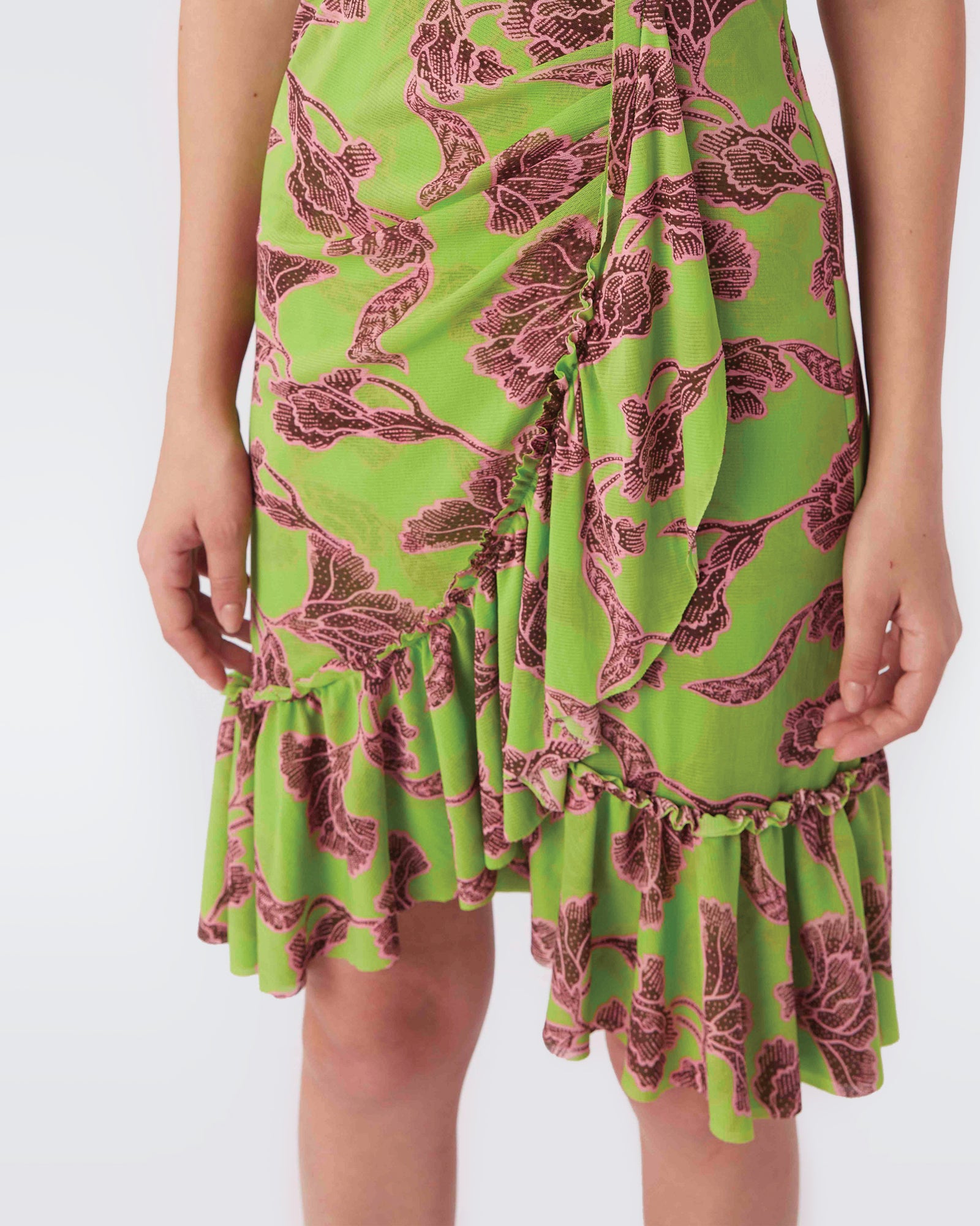 Eldoris Midi Mesh Dress