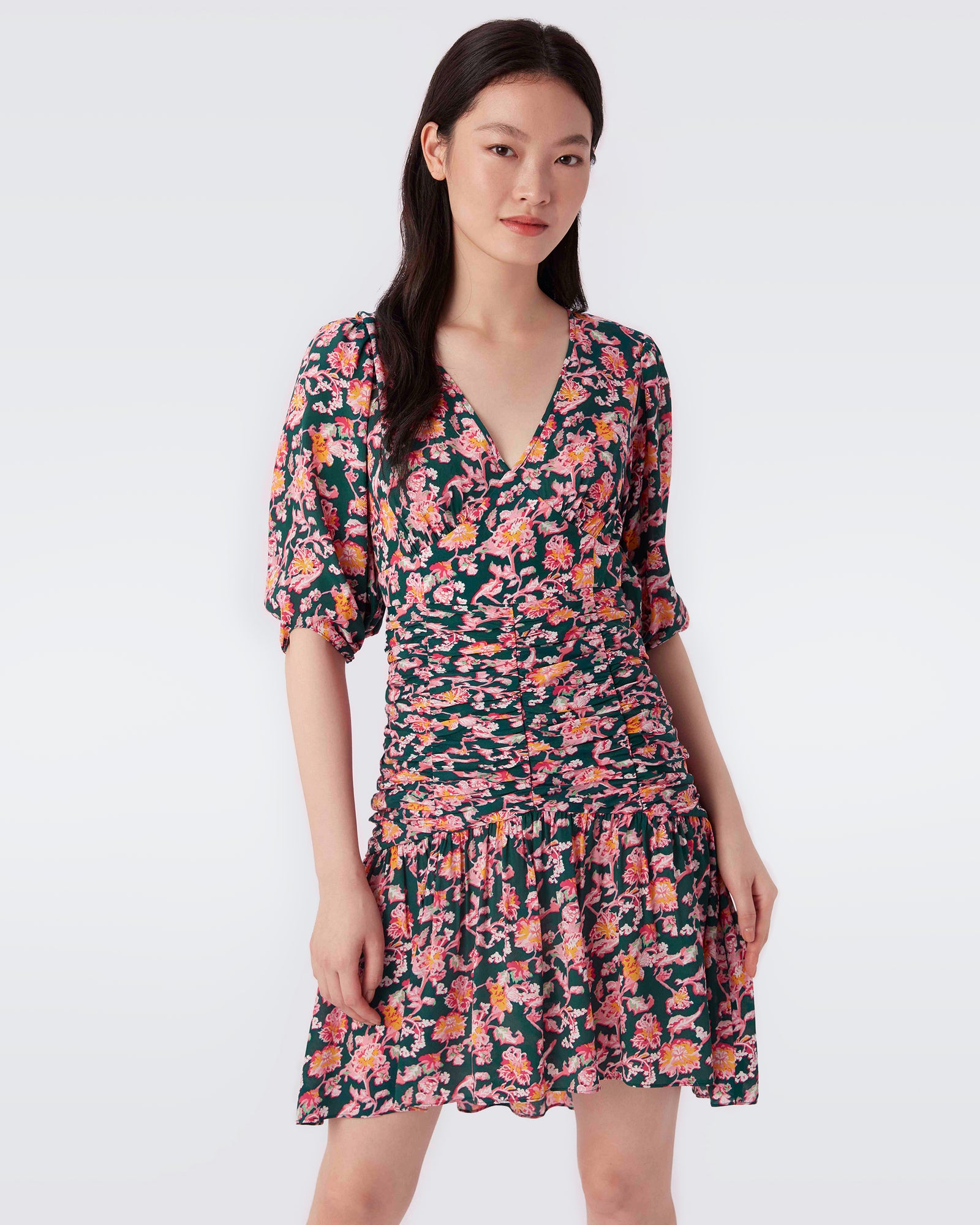 Nancy Soft Crepe Midi Dress