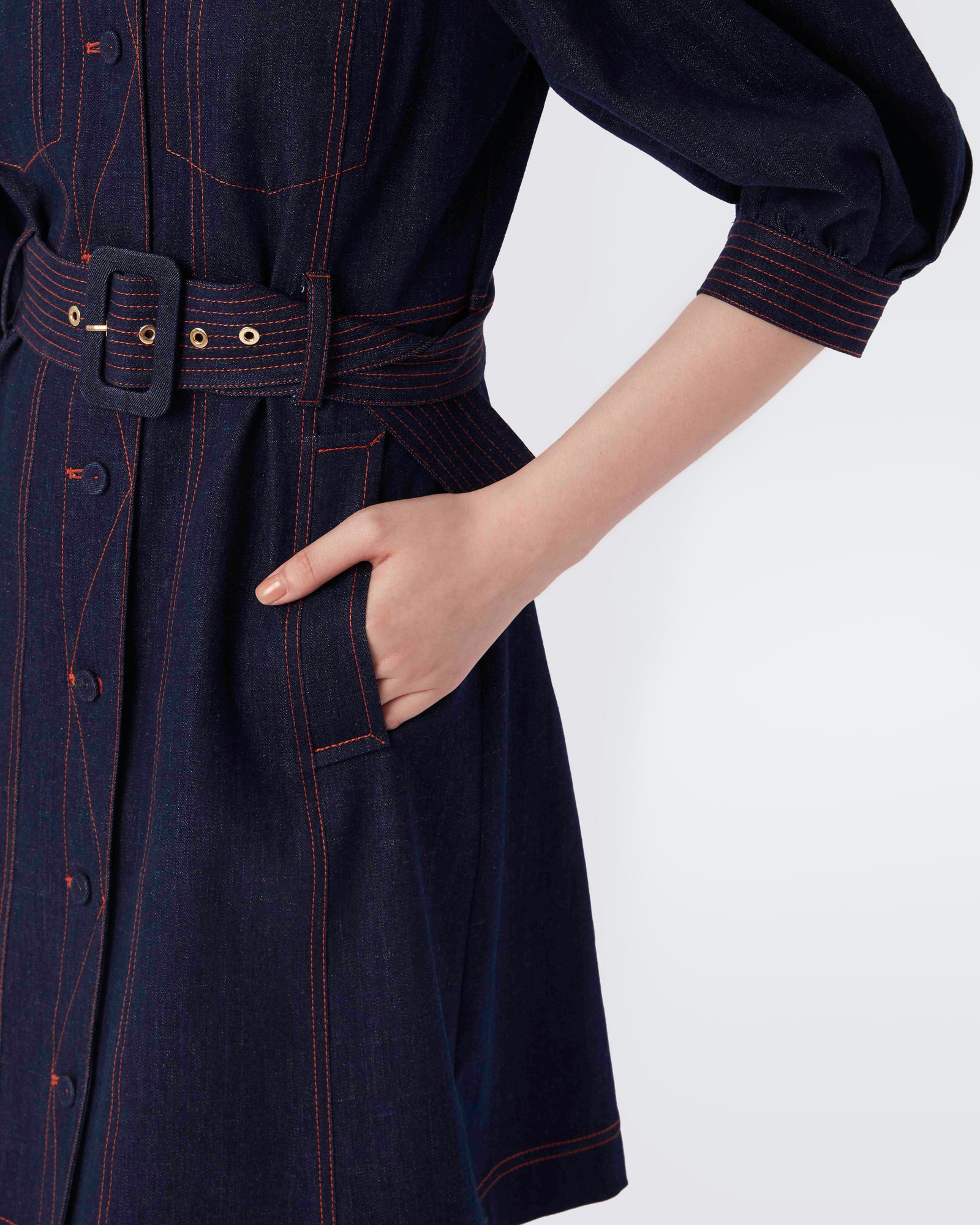 Britney Belted Dress