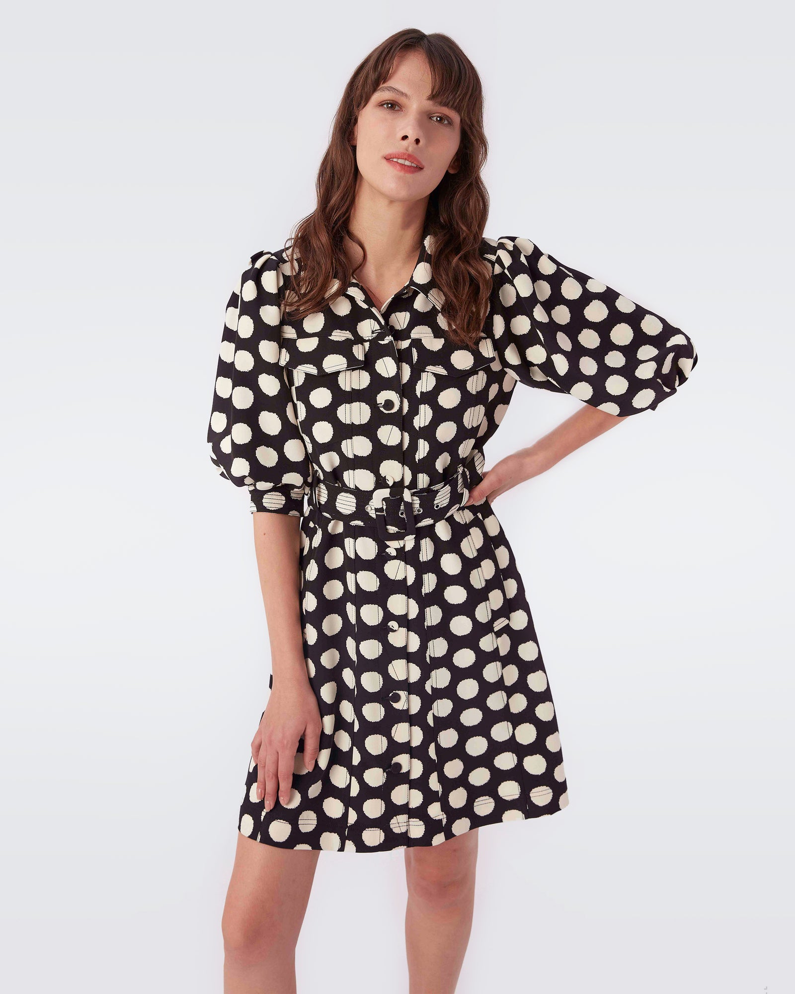 Britney Belted Dress