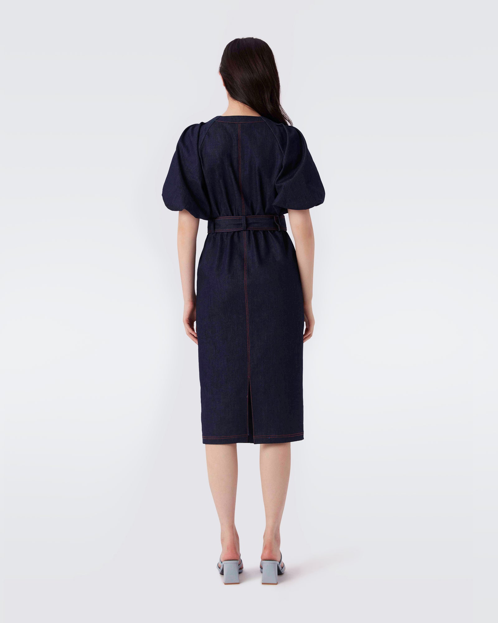 Grenada Utilitarian Midi Dress