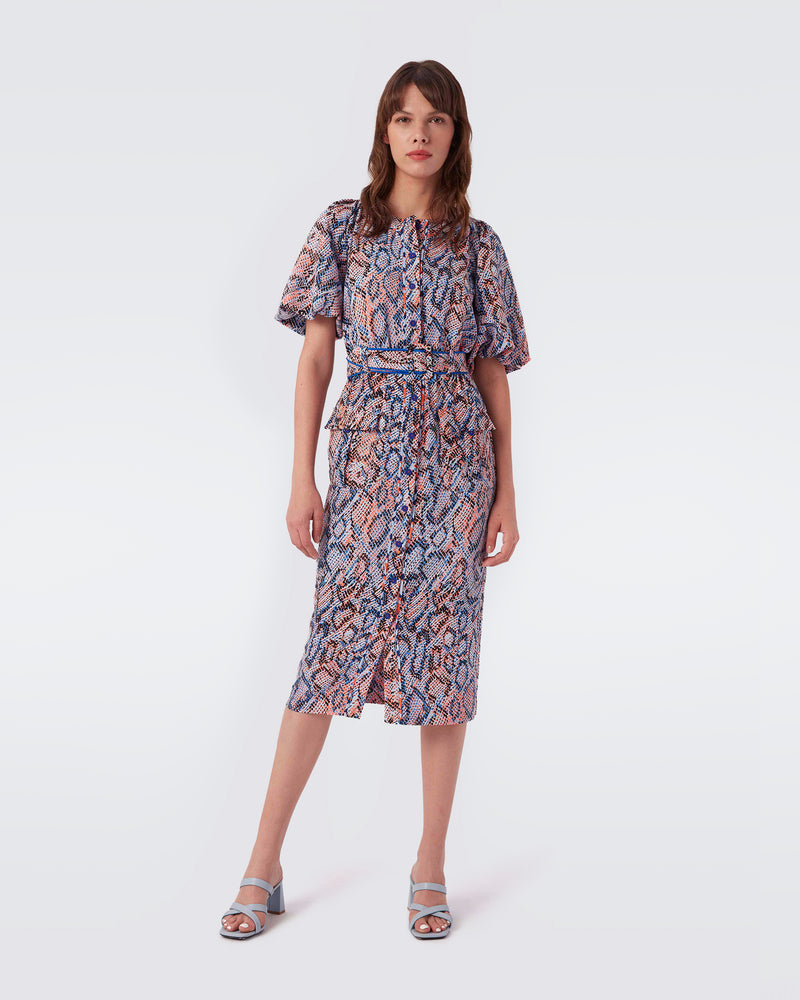 Grenada Utilitarian Midi Dress