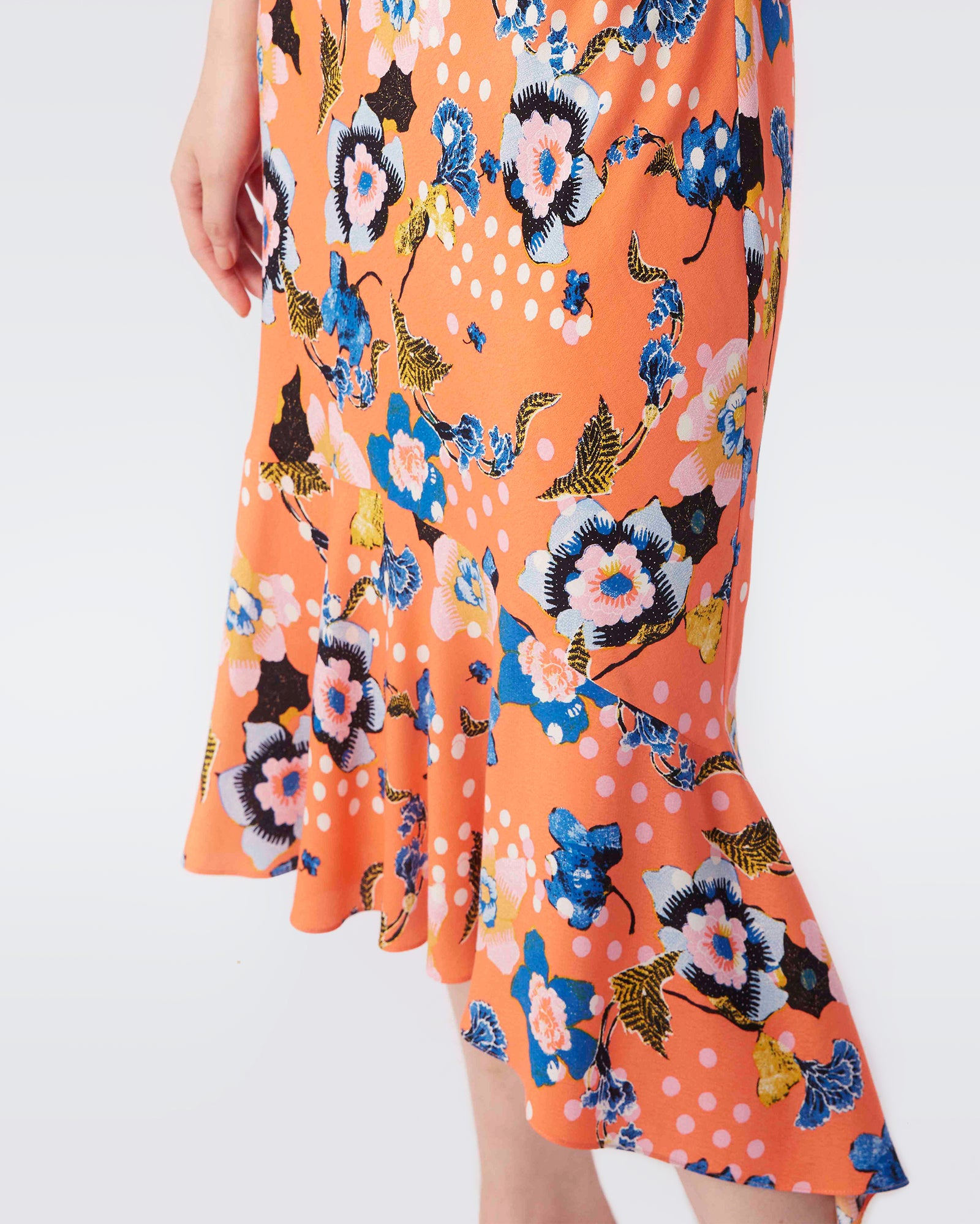 Tati Crepe Midi Dress