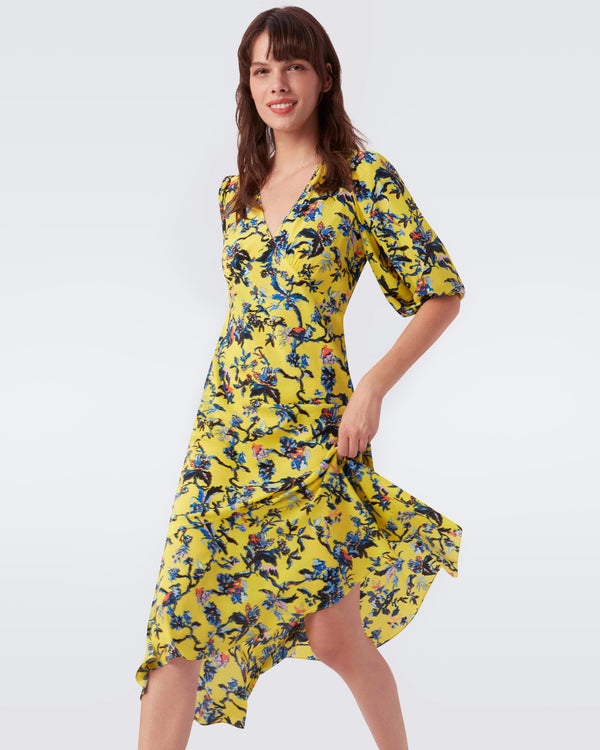 Tati Crepe Midi Dress