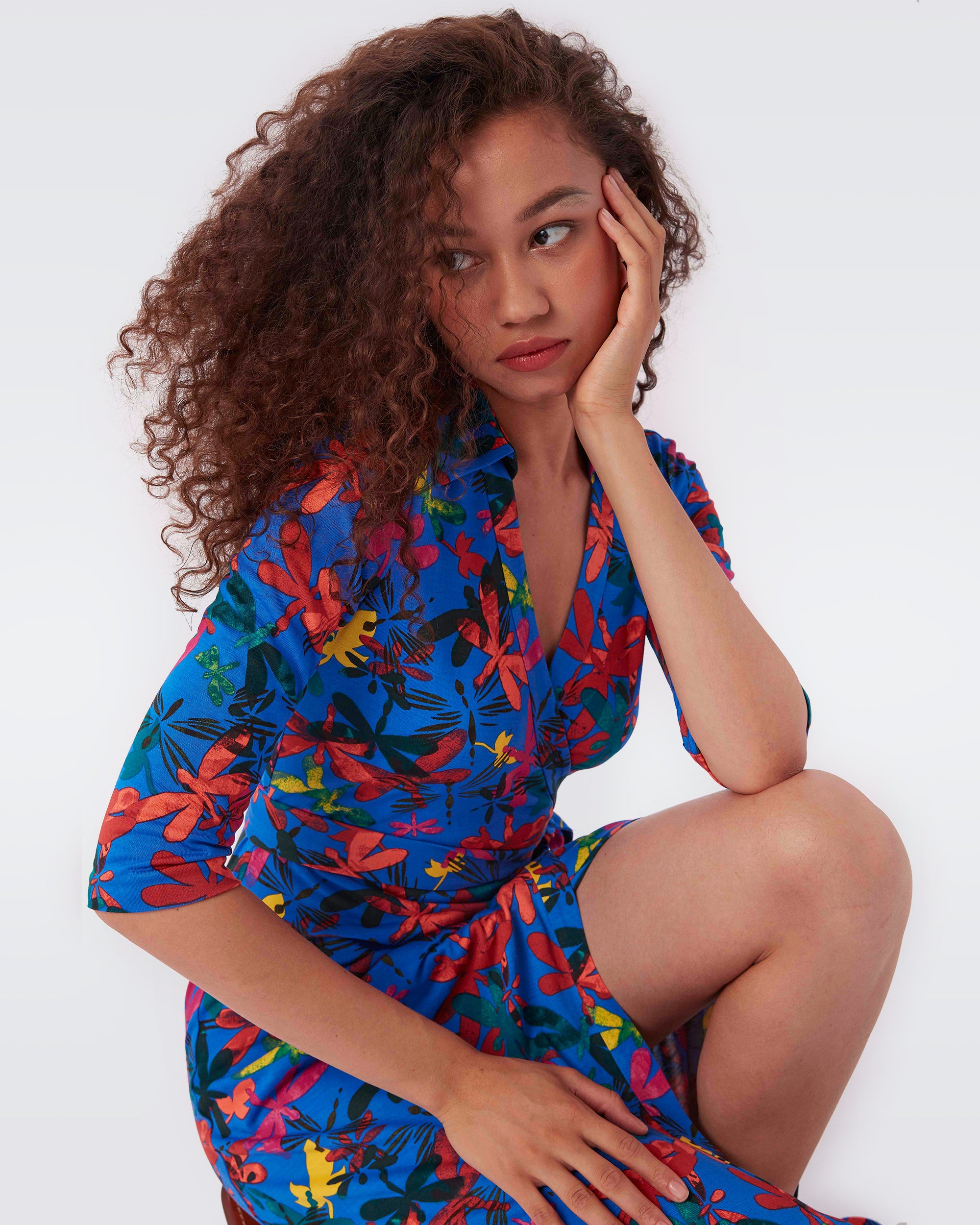 Abigail Silk Jersey Maxi Wrap Dress Diane von Furstenberg HongKong Abigail Silk Jersey Maxi Wrap Dress Diane von Furstenberg HongKong