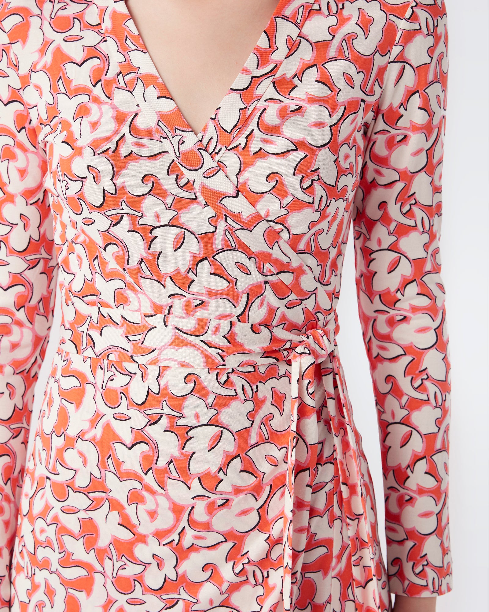 Jeanne Silk Jersey Wrap Dress