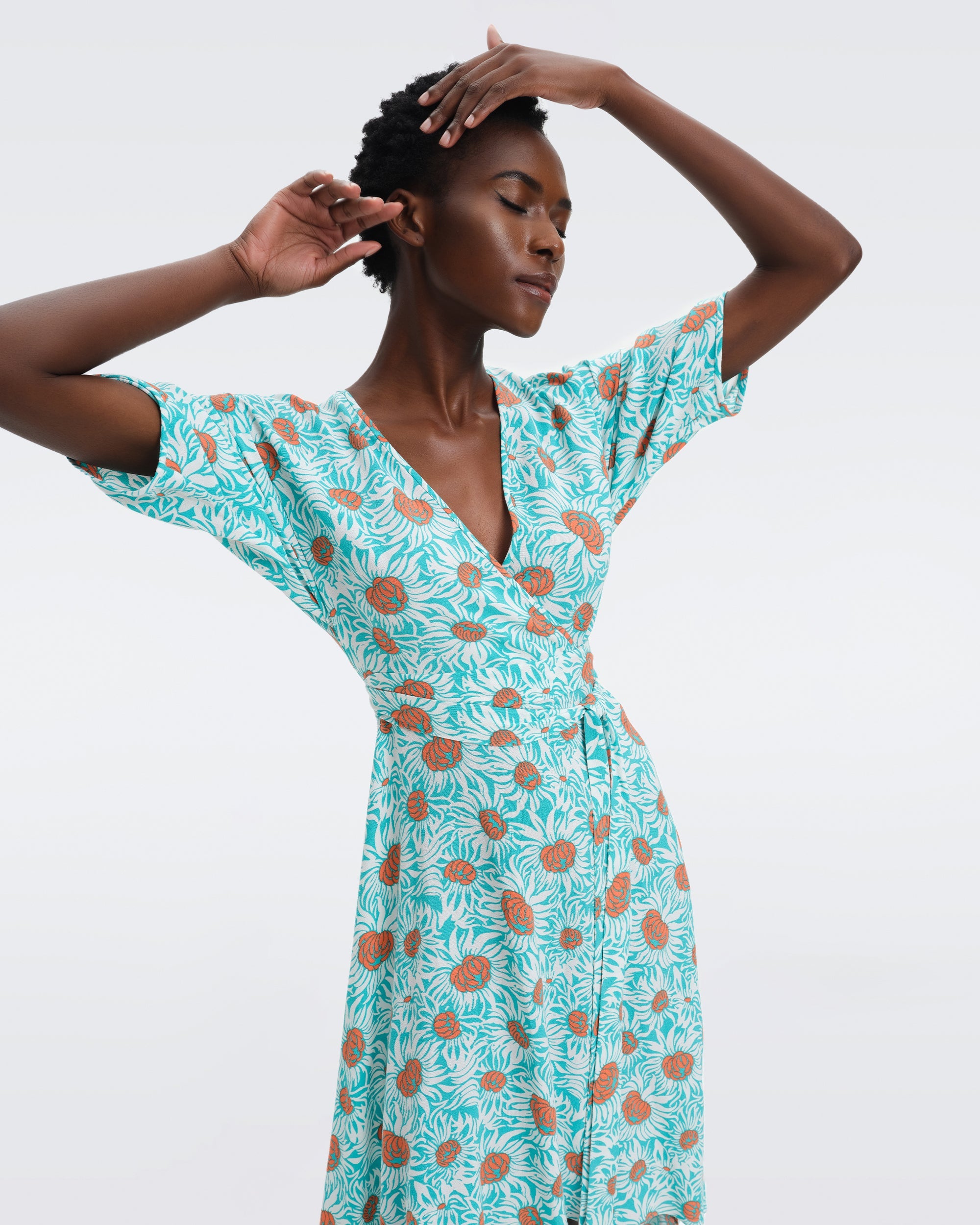 dvf eloise midi dress Marigold Eloise Dress by Diane von Furstenberg